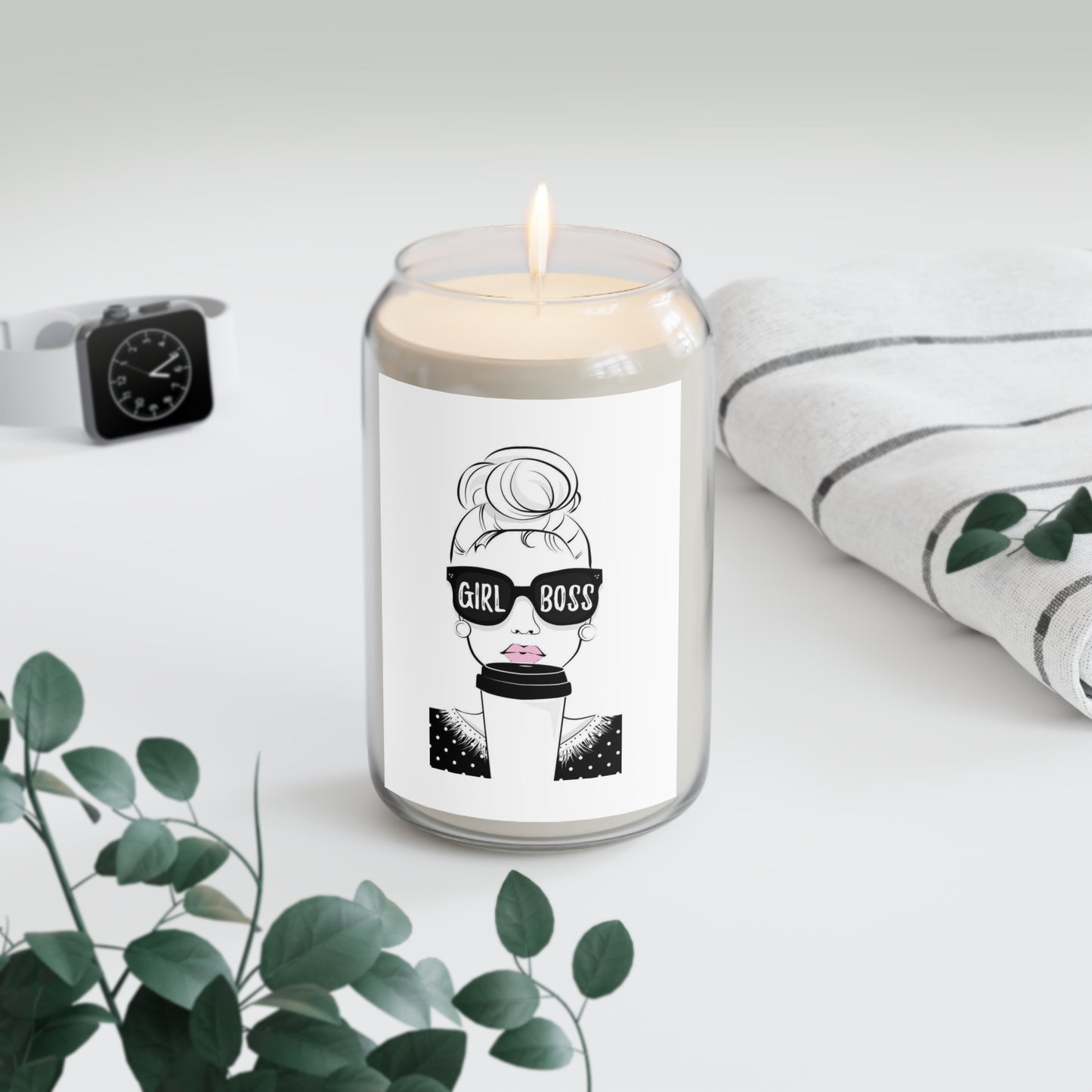 Girl Boss Scented Soy Candle, 9oz