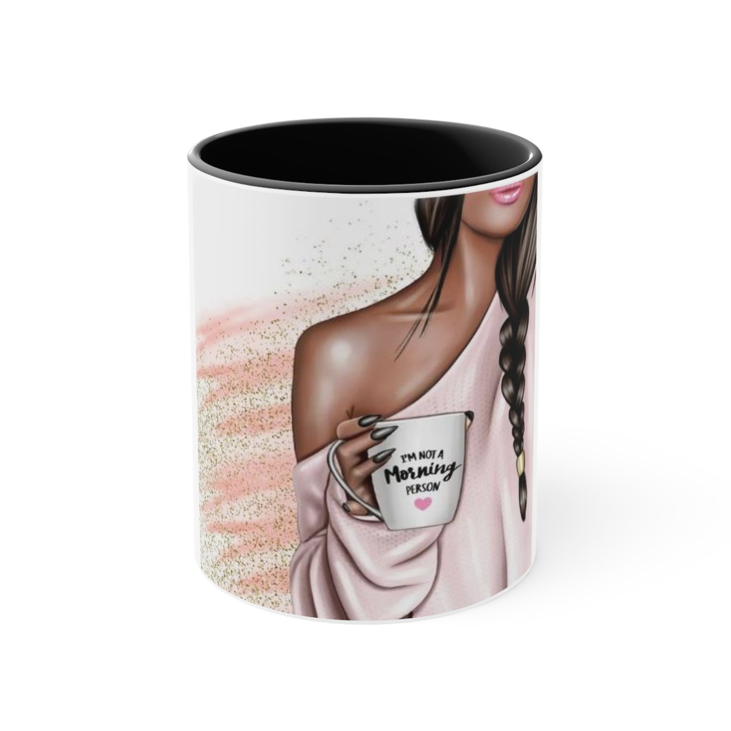 Coffee Babe Accent Mug