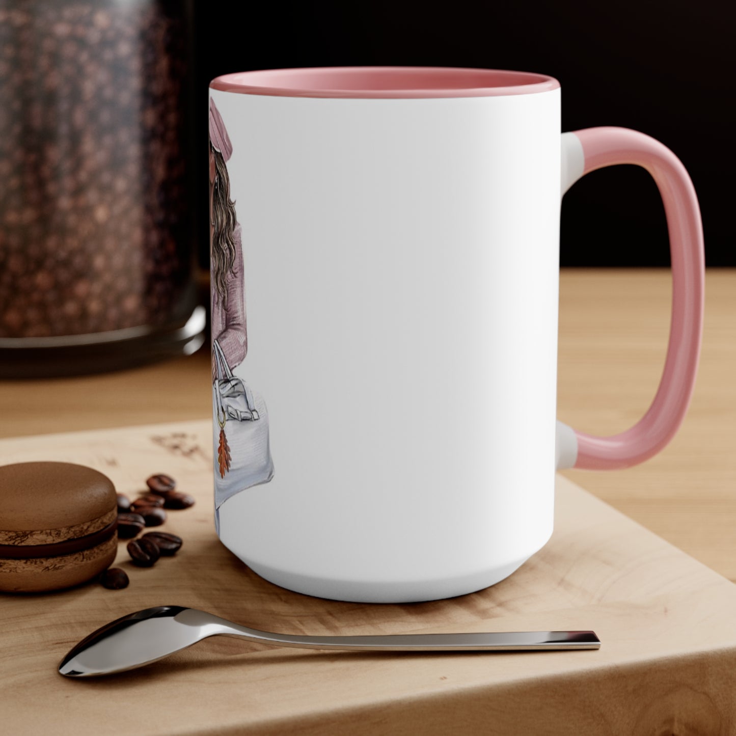 Let's Go Shopping Accent Mug