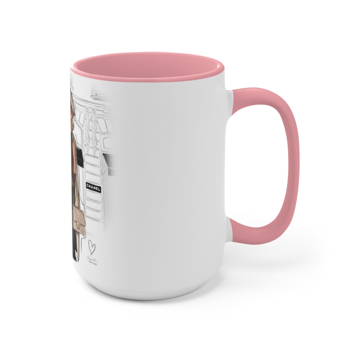 Shopping In Paris Accent Mug