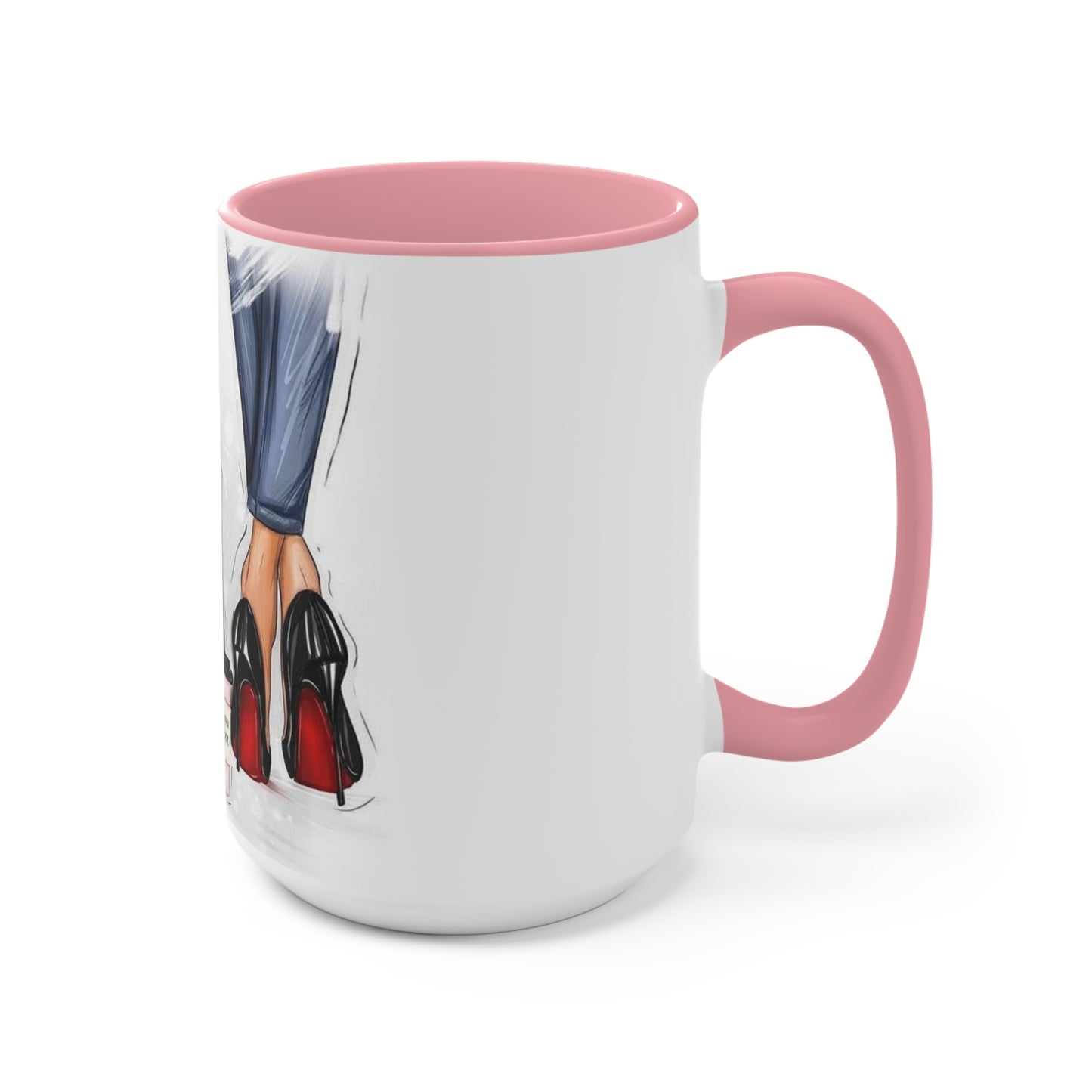 Red Bottom Babe Accent Mug