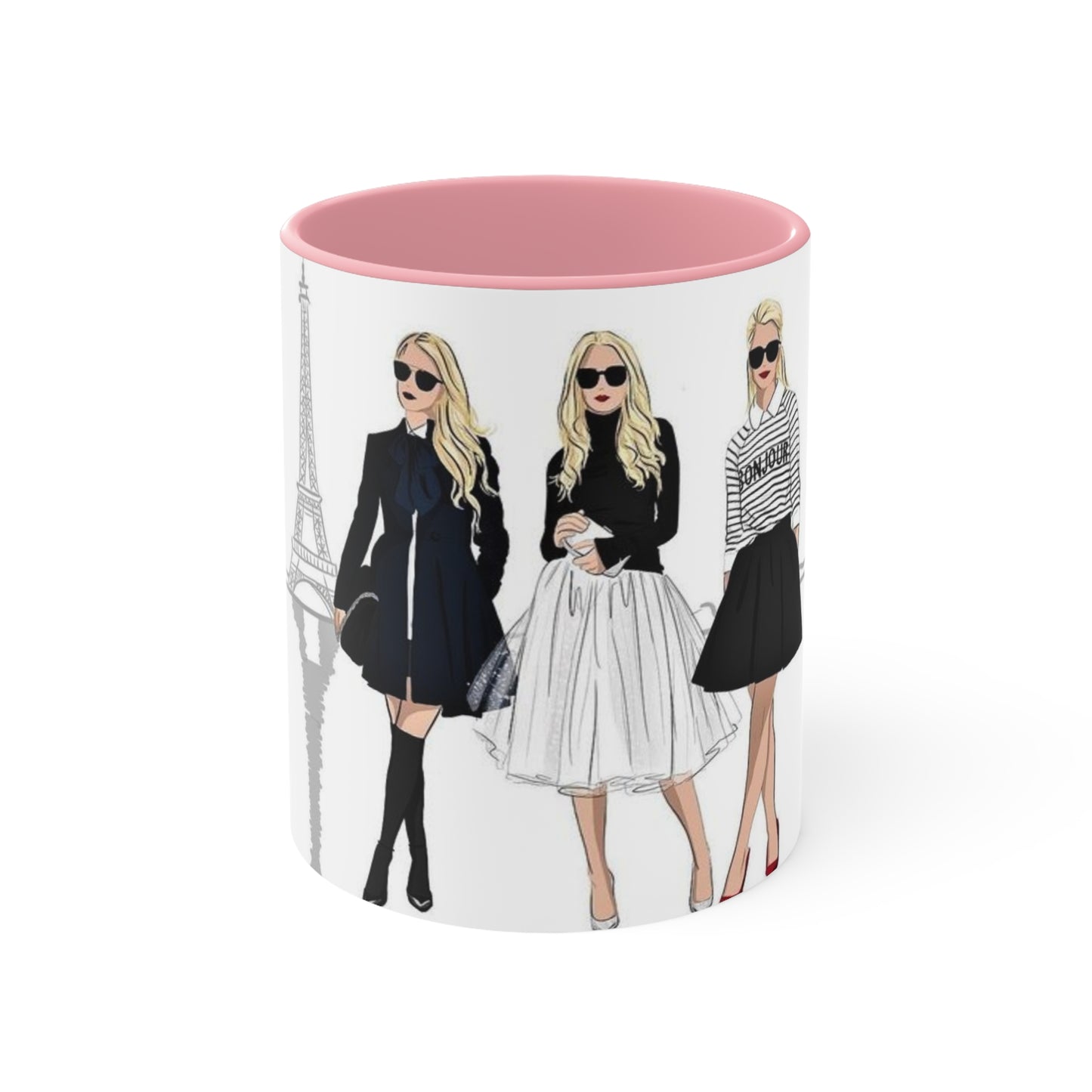 Strike a Pose Accent Mug