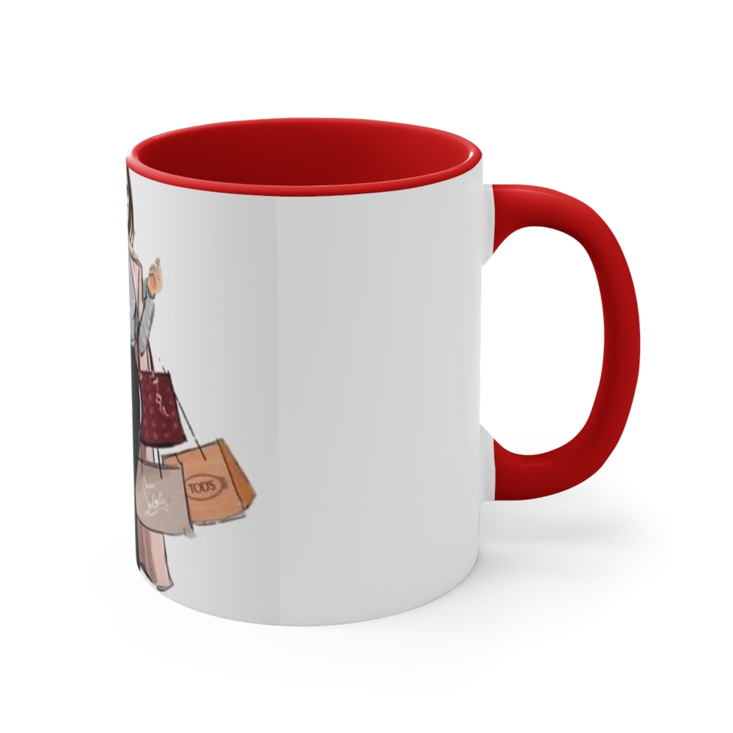 Fall in Paris Accent Mug