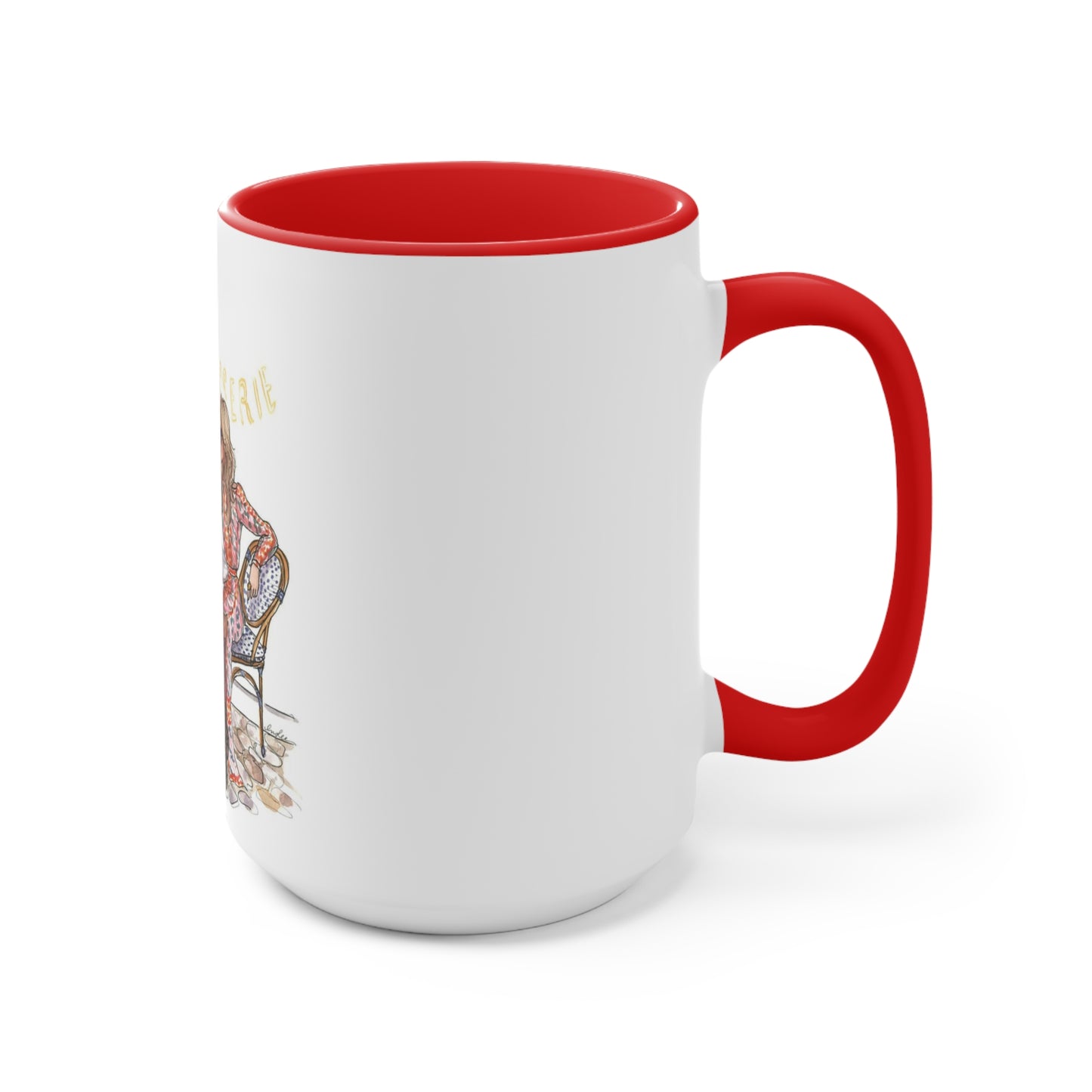 Coffee Shop Chats Accent Mug