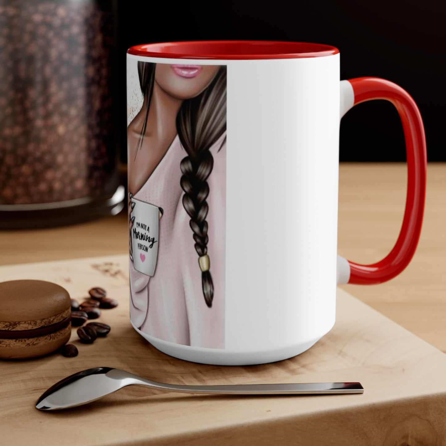 Coffee Babe Accent Mug