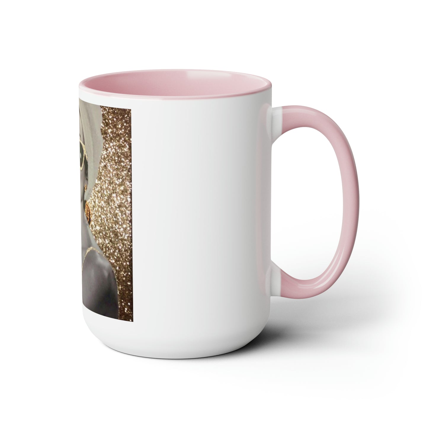 Lip Gloss Two-Tone Coffee Mugs, 15oz