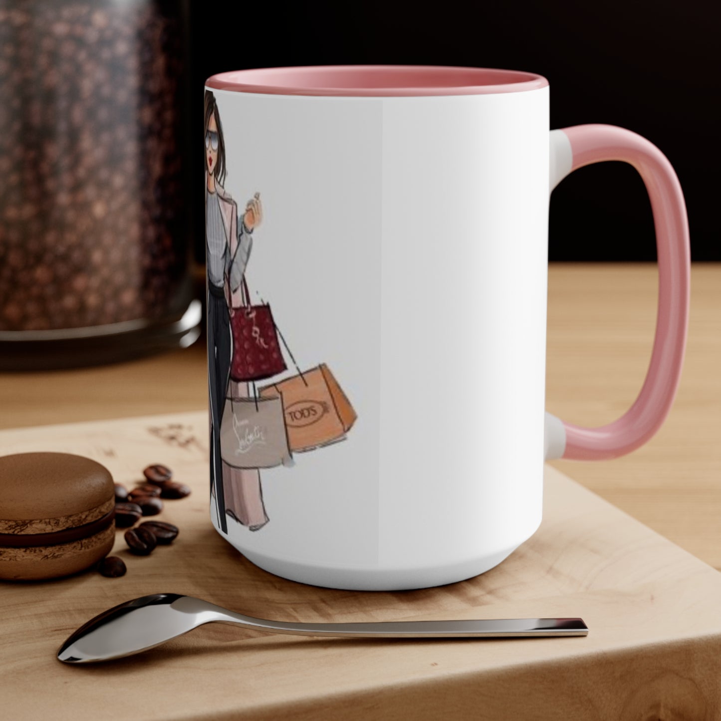 Fall in Paris Accent Mug
