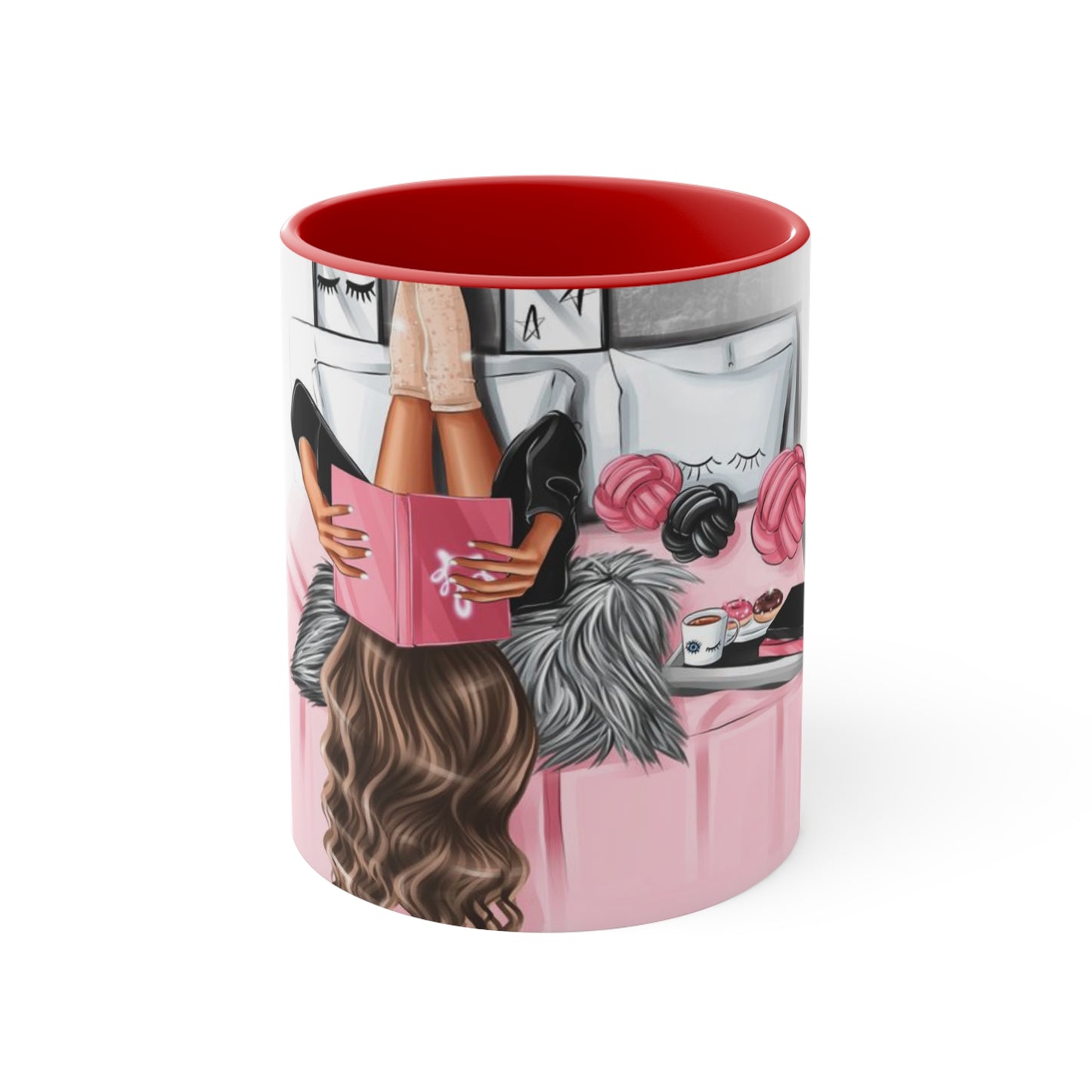 Morning Manifestations Accent Mug