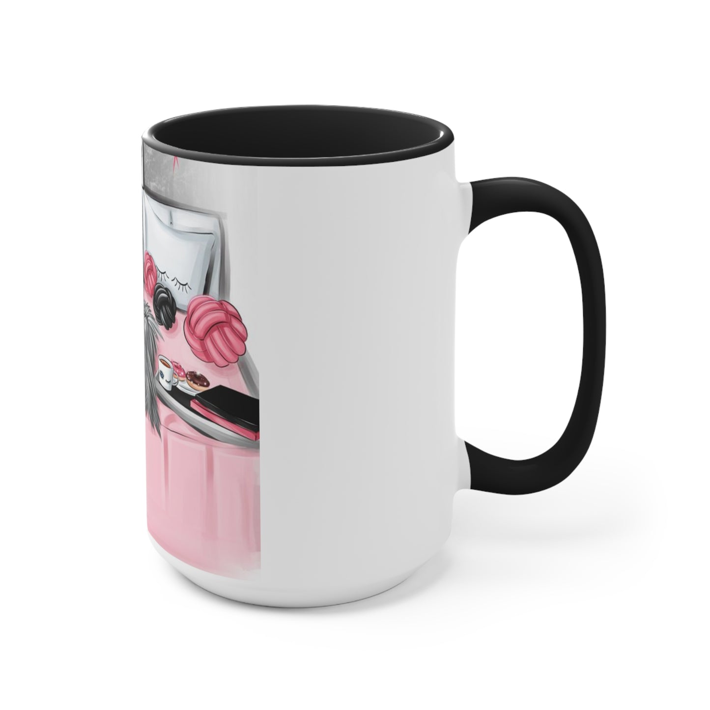 Morning Manifestations Accent Mug