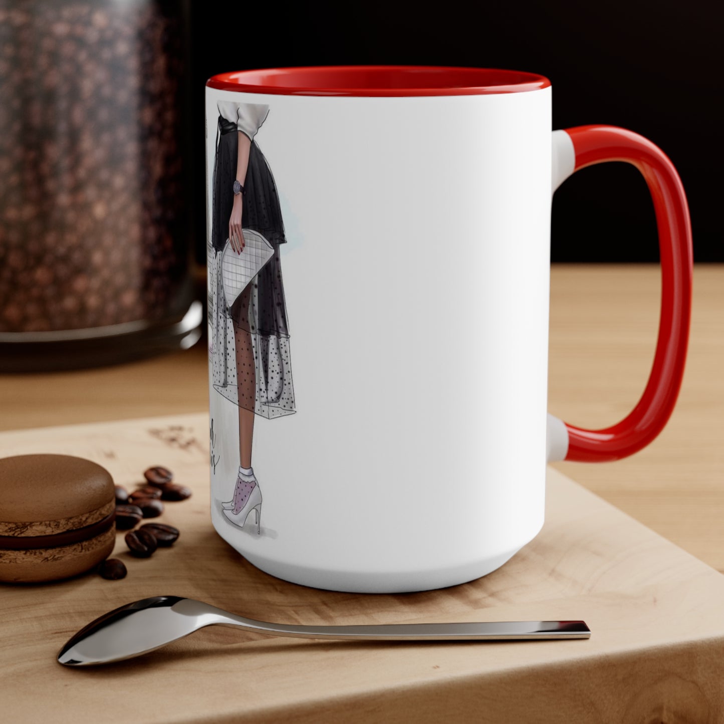 Bonjour Accent Mug