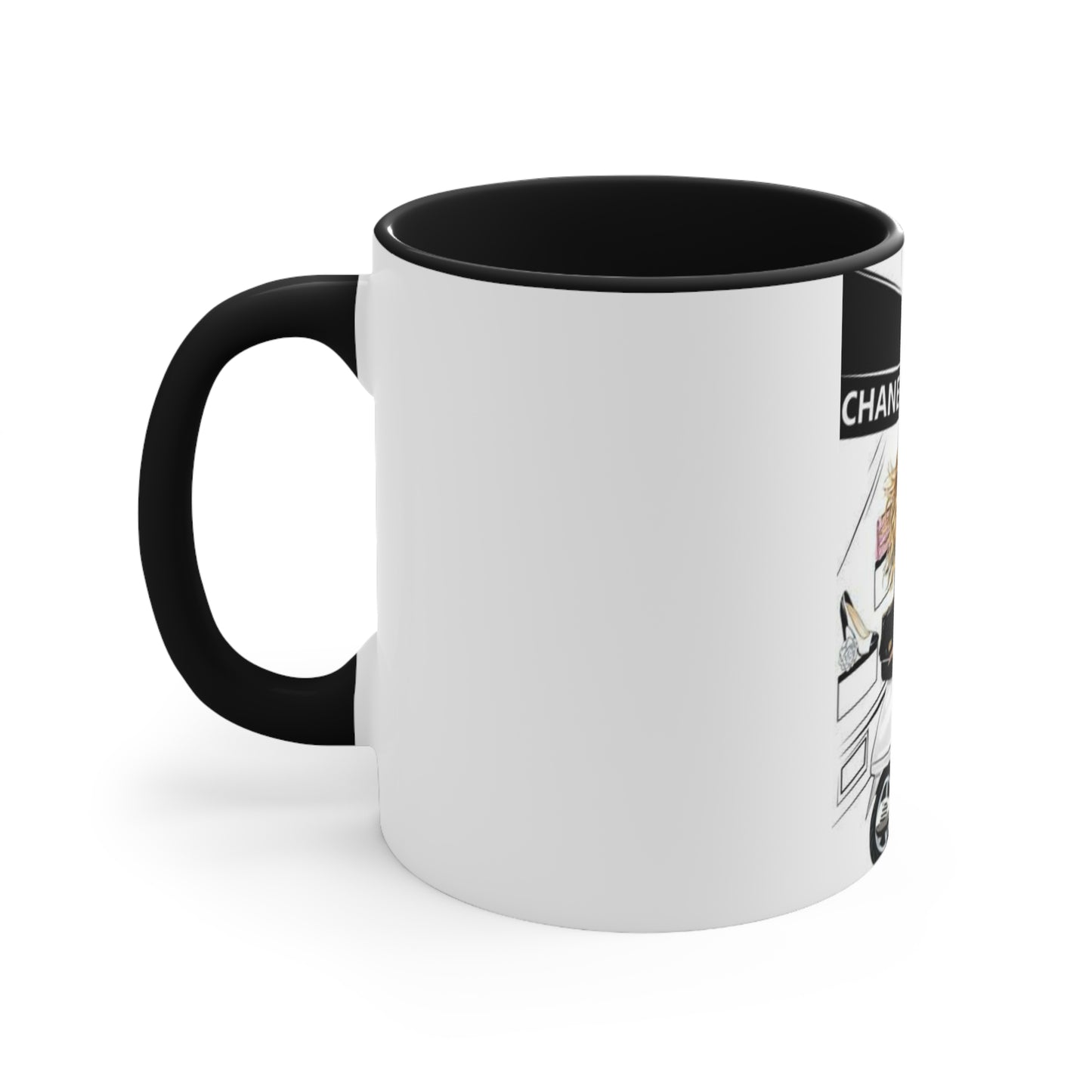 Scooting Around Accent Mug