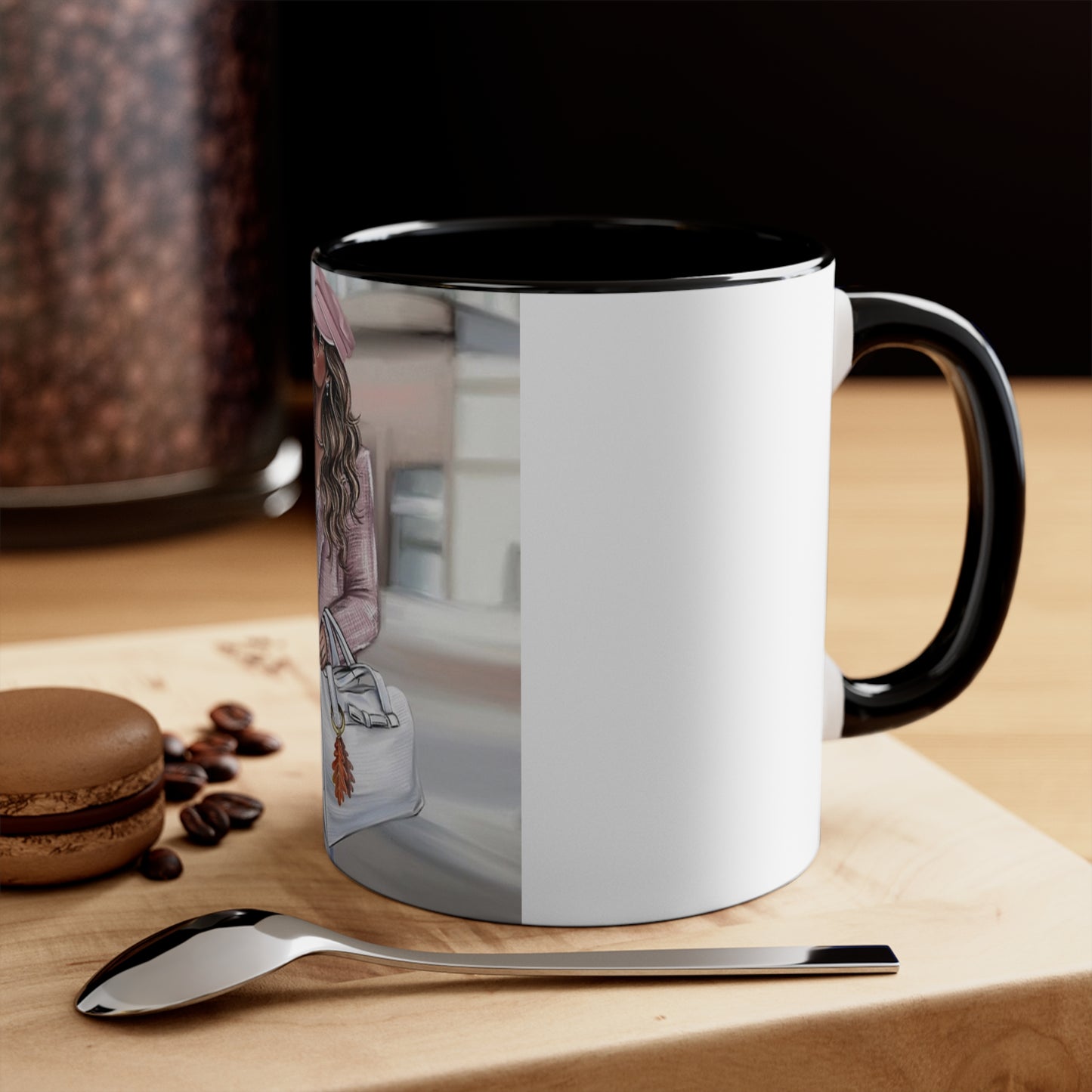 Shopping is my Love Language Accent Mug