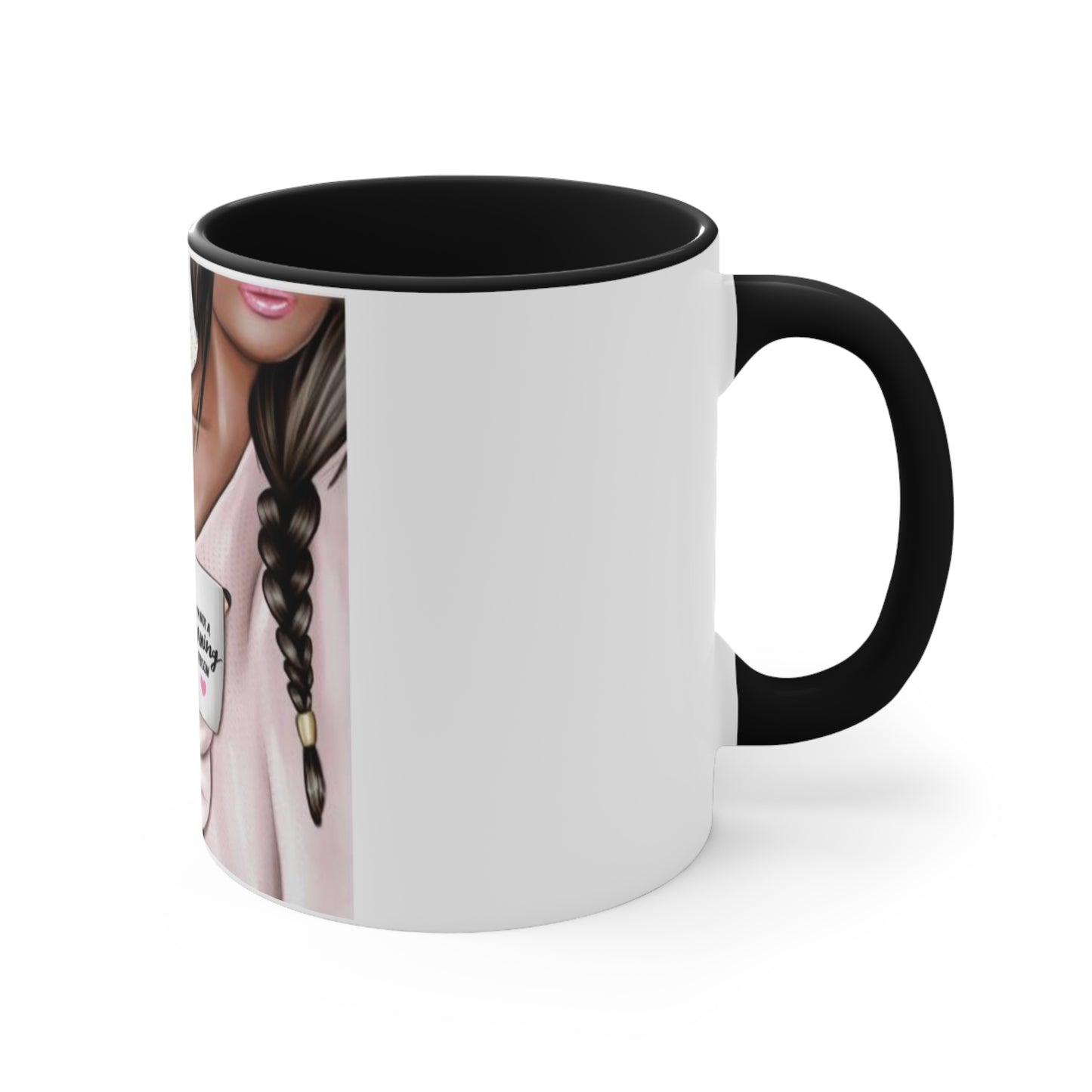 Coffee Babe Accent Mug