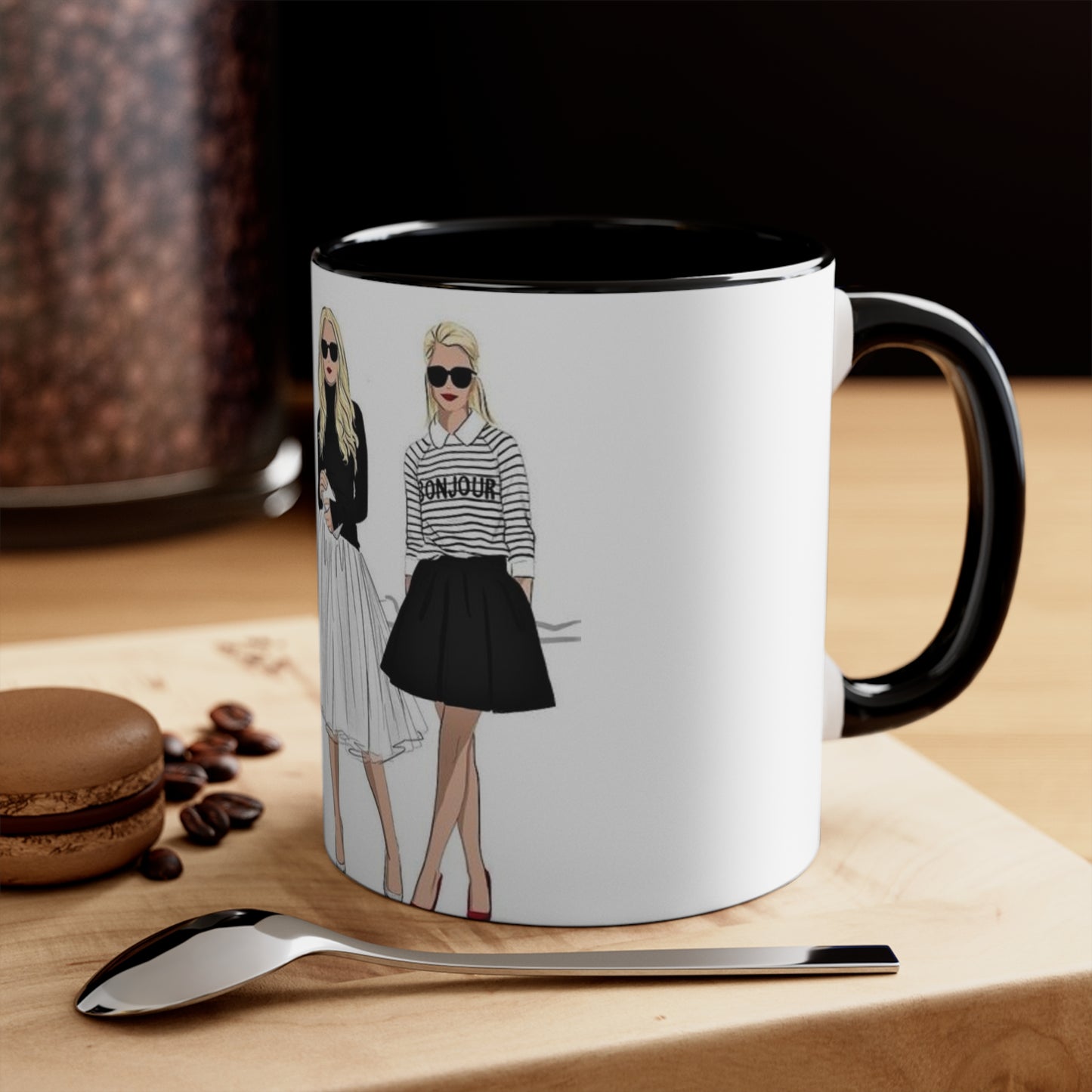 Strike a Pose Accent Mug