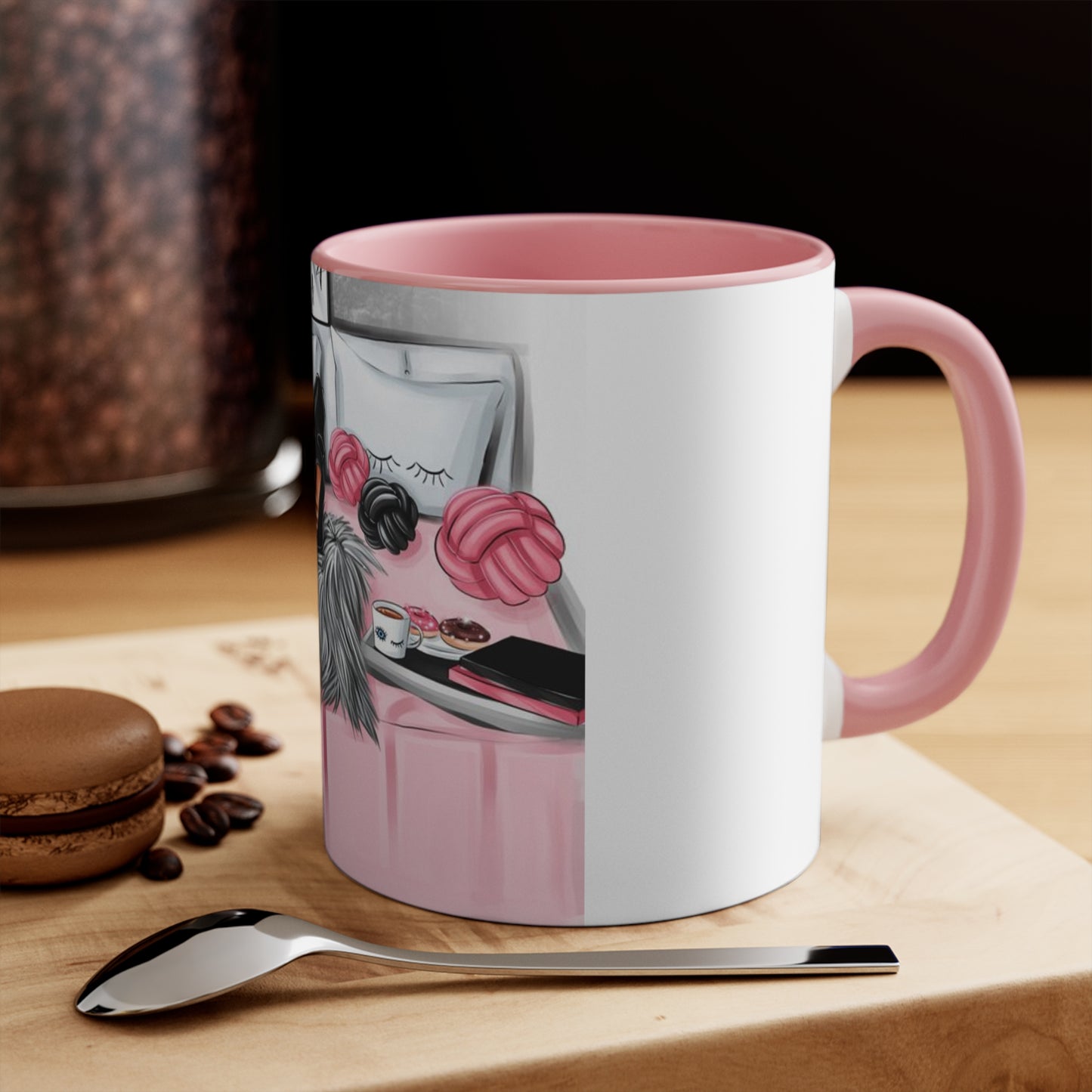 Morning Manifestations Accent Mug