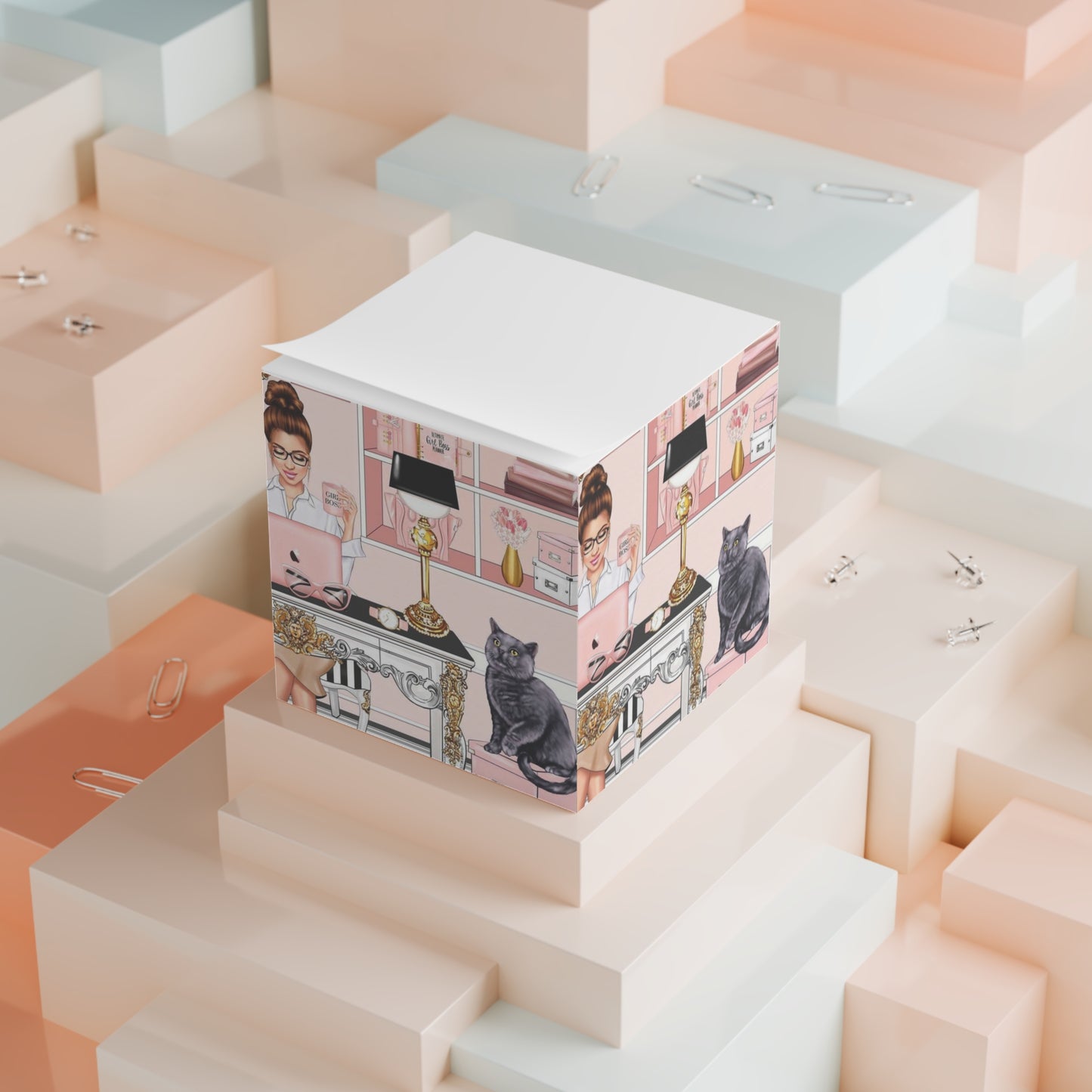Gal boss Note Cube