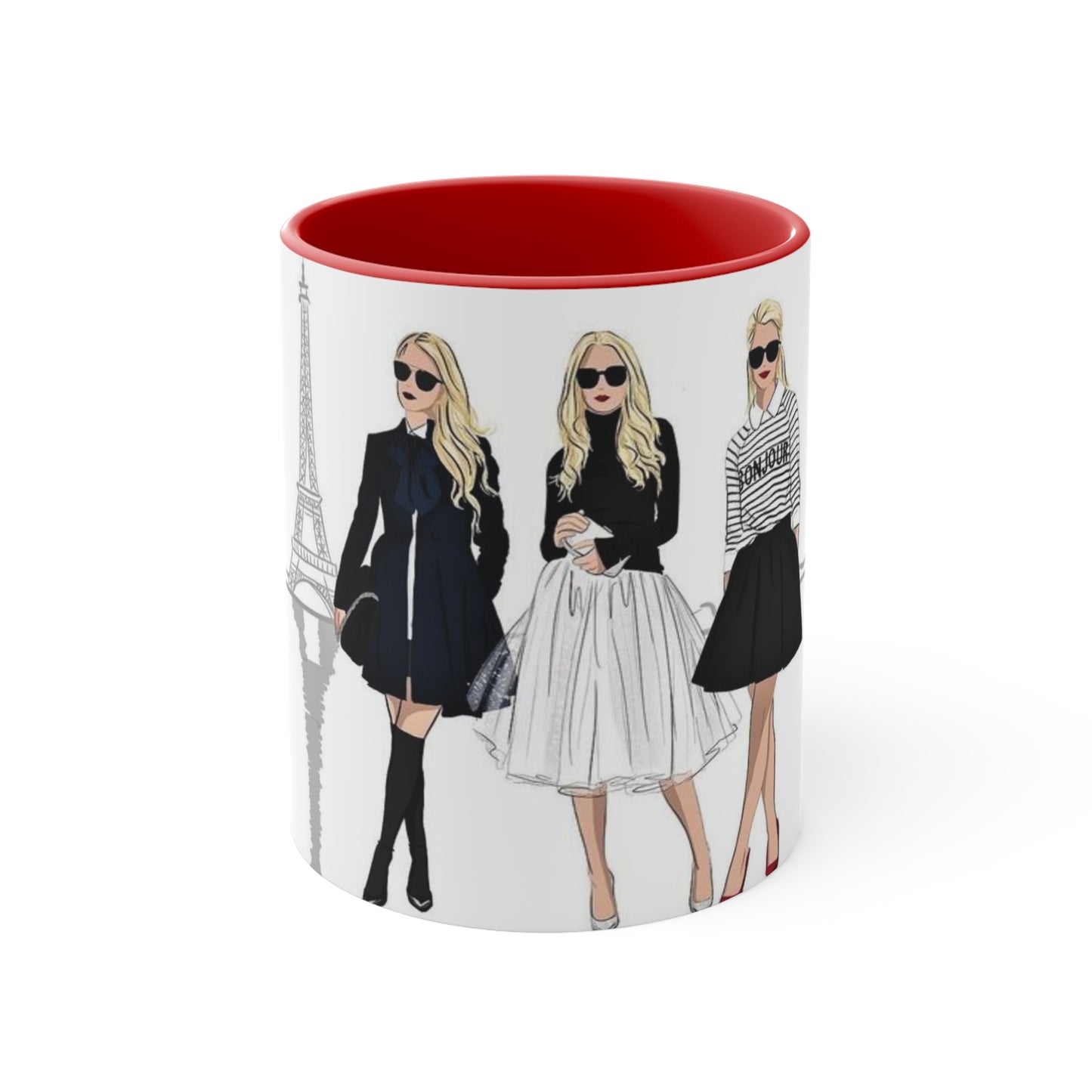 Strike a Pose Accent Mug