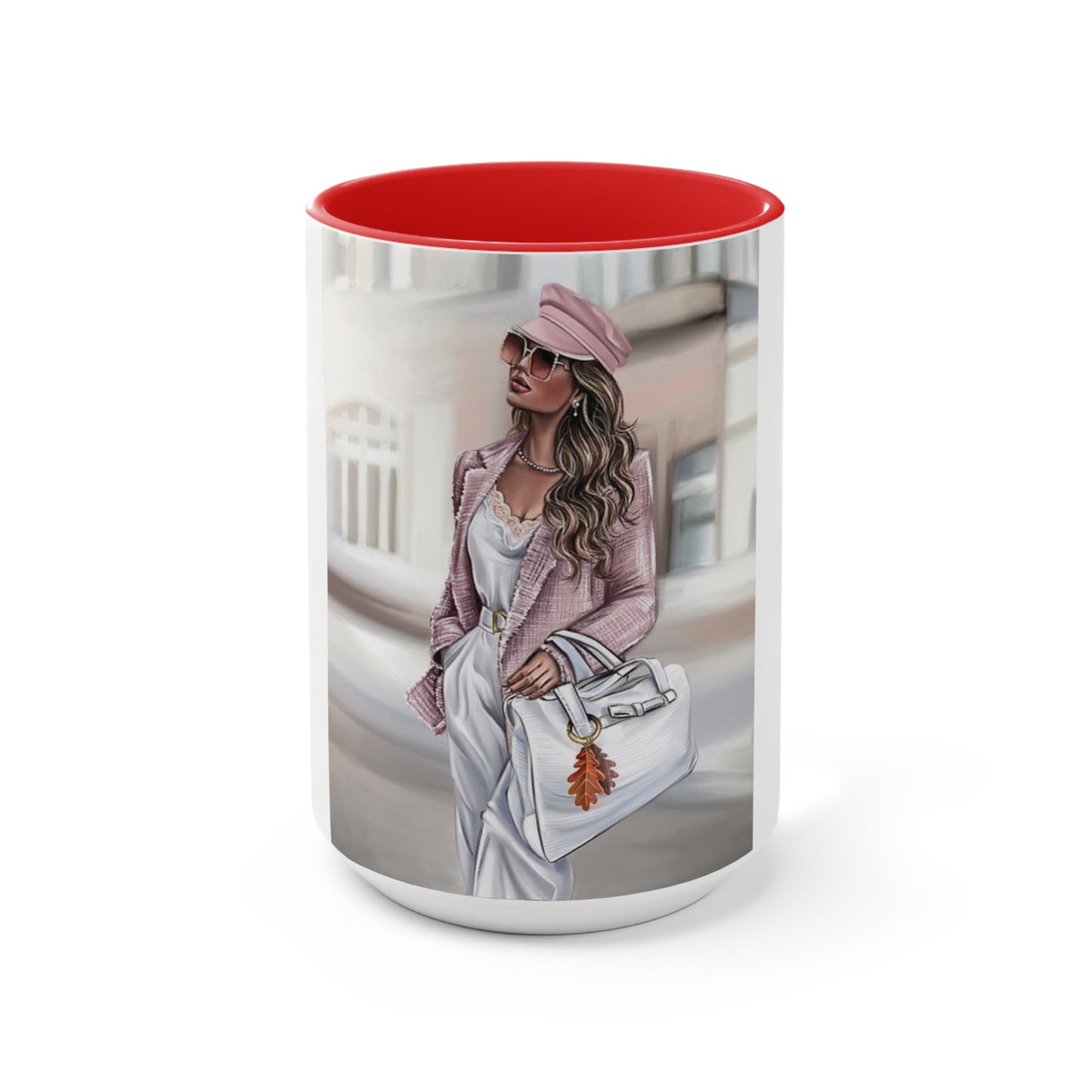 Shopping is my Love Language Accent Mug