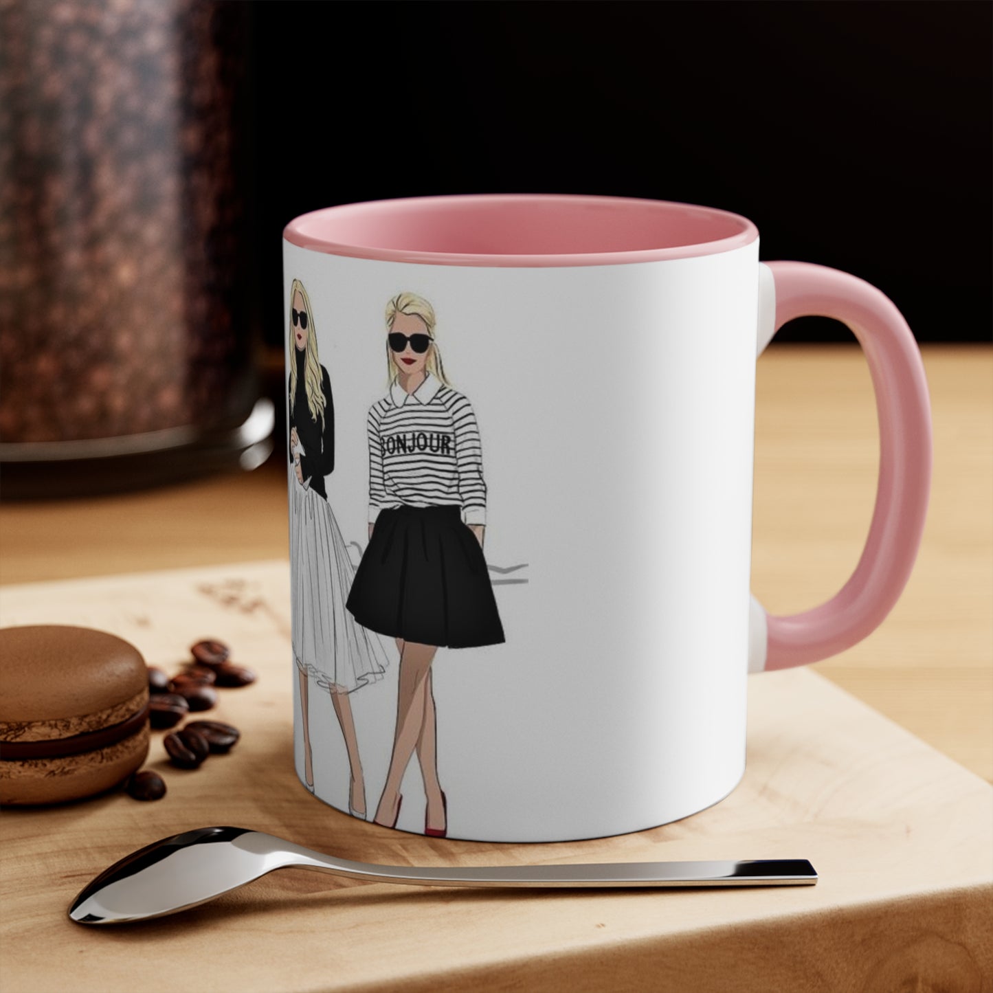 Strike a Pose Accent Mug