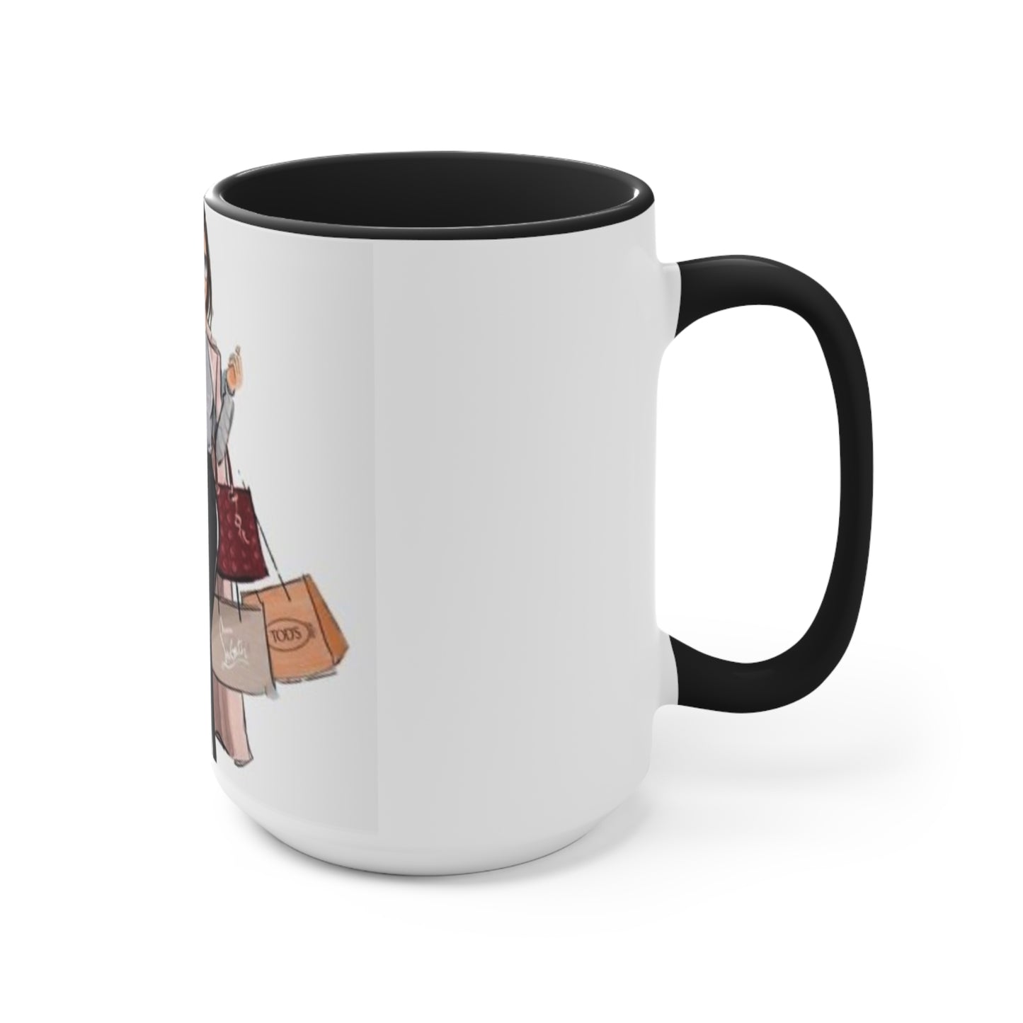 Fall in Paris Accent Mug