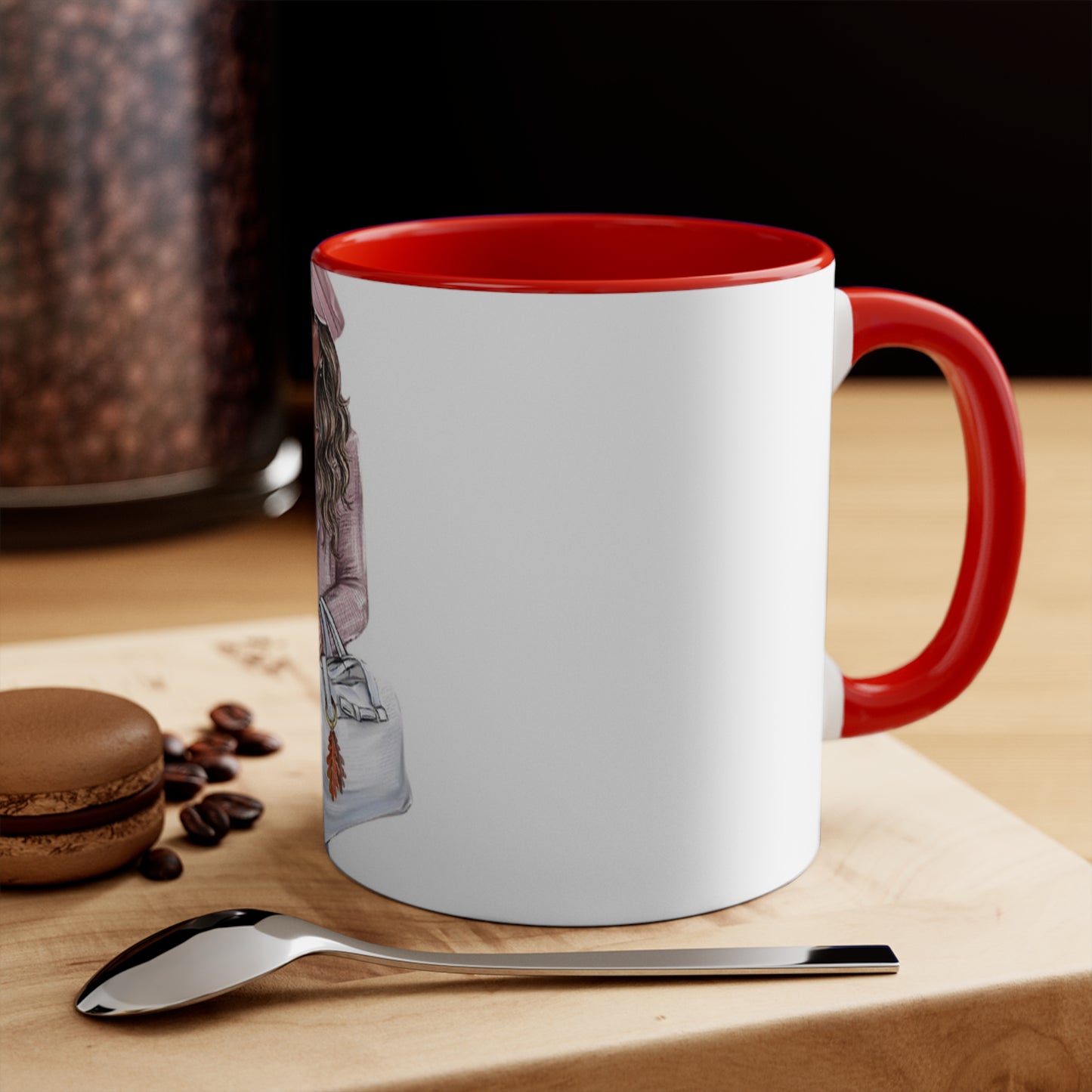 Let's Go Shopping Accent Mug