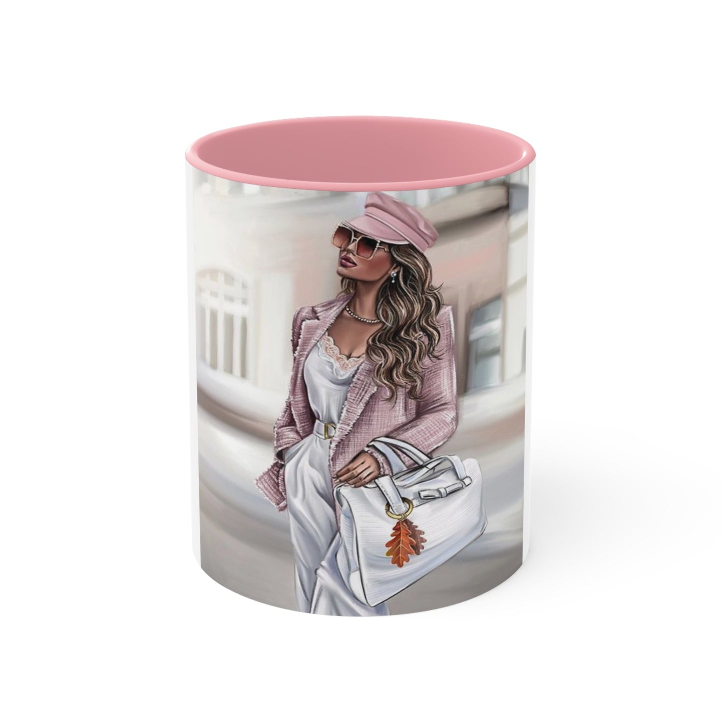 Shopping is my Love Language Accent Mug