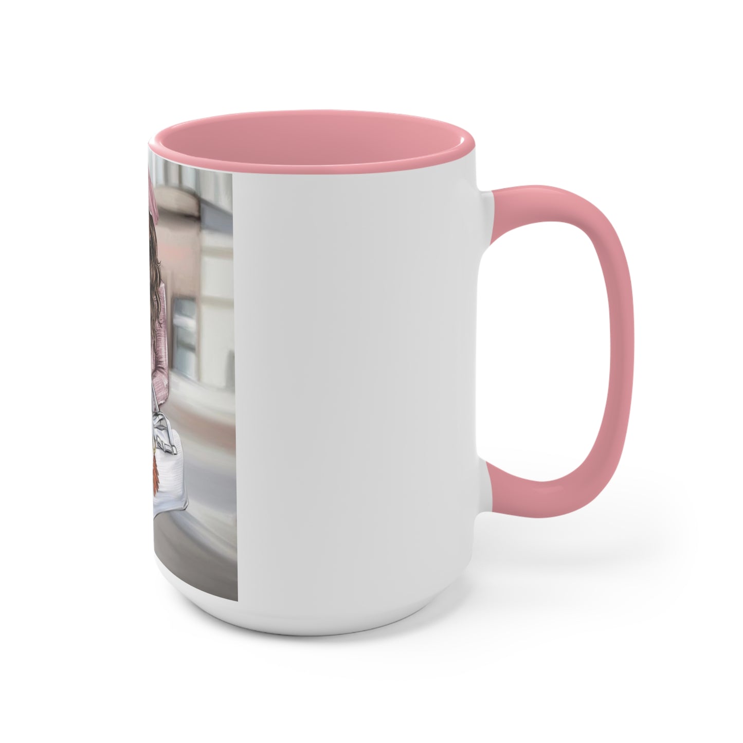 Shopping is my Love Language Accent Mug
