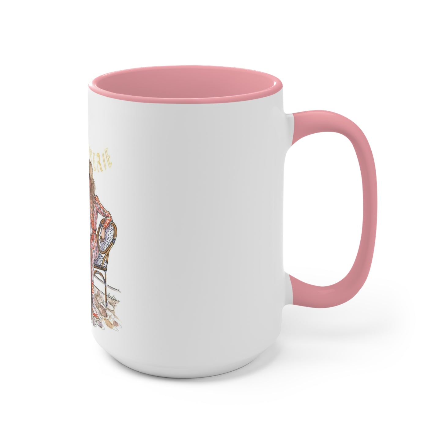 Coffee Shop Chats Accent Mug