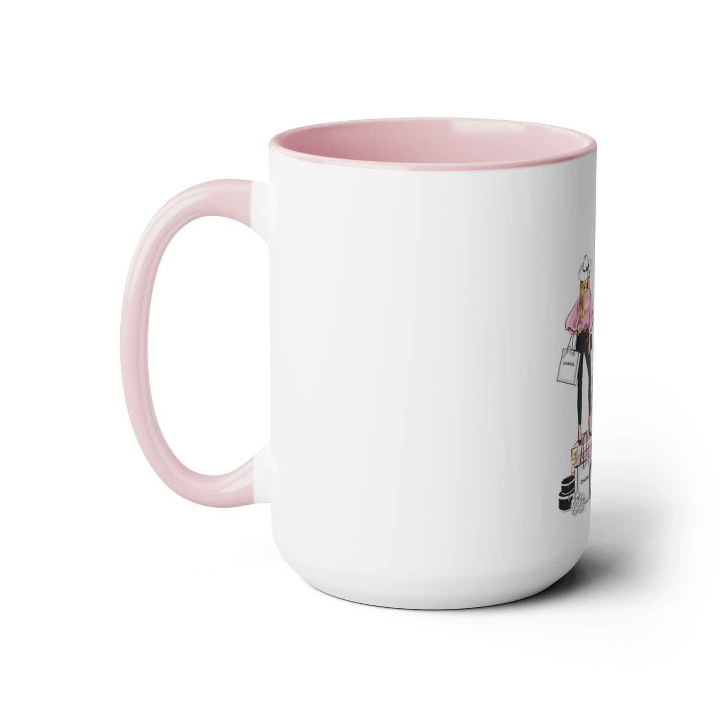 C Babes Two-Tone Coffee Mugs, 15oz
