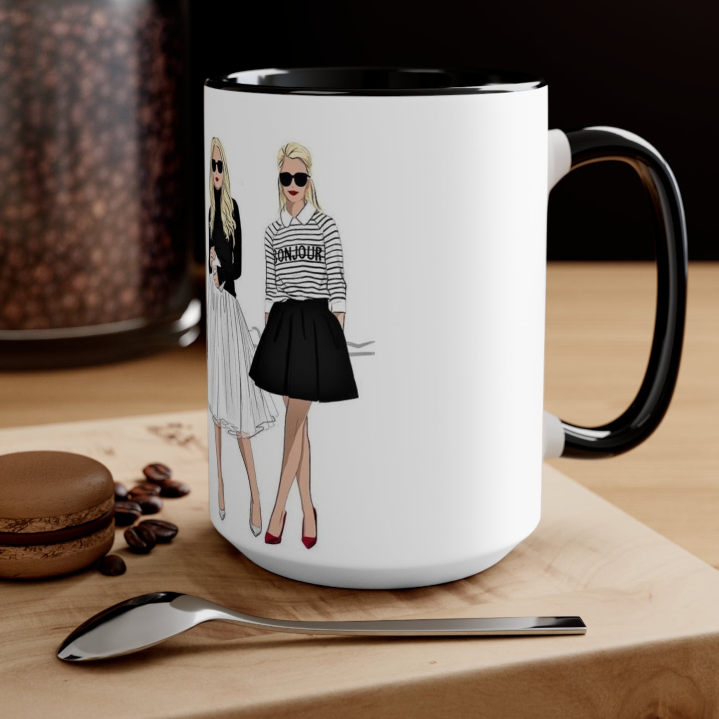 Strike a Pose Accent Mug