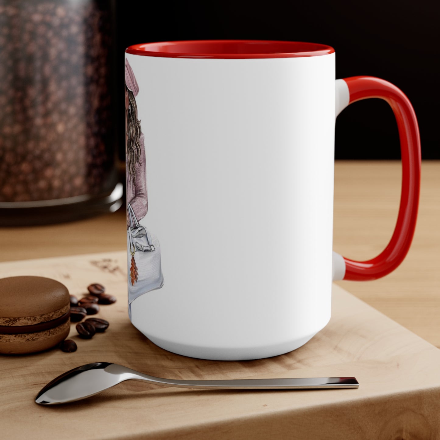 Let's Go Shopping Accent Mug