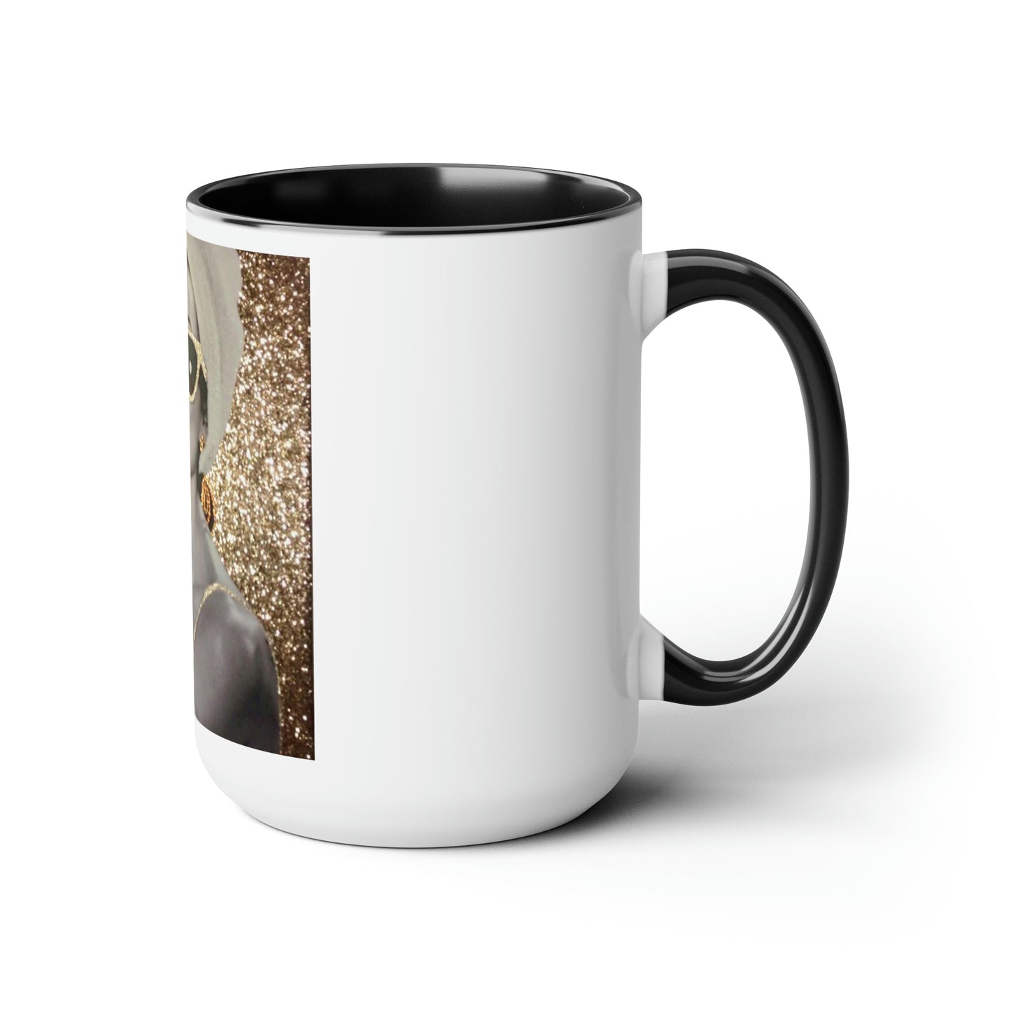 Lip Gloss Two-Tone Coffee Mugs, 15oz