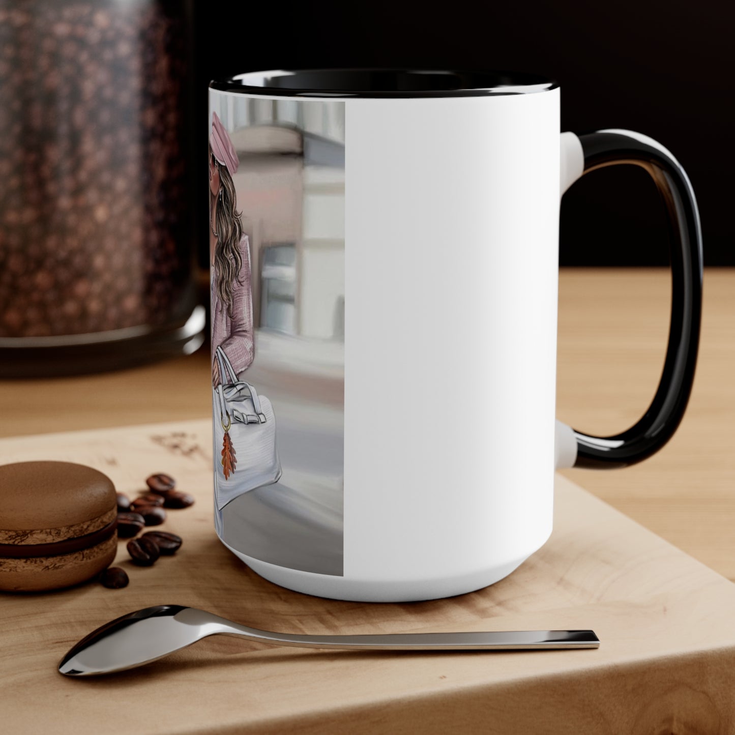 Shopping is my Love Language Accent Mug