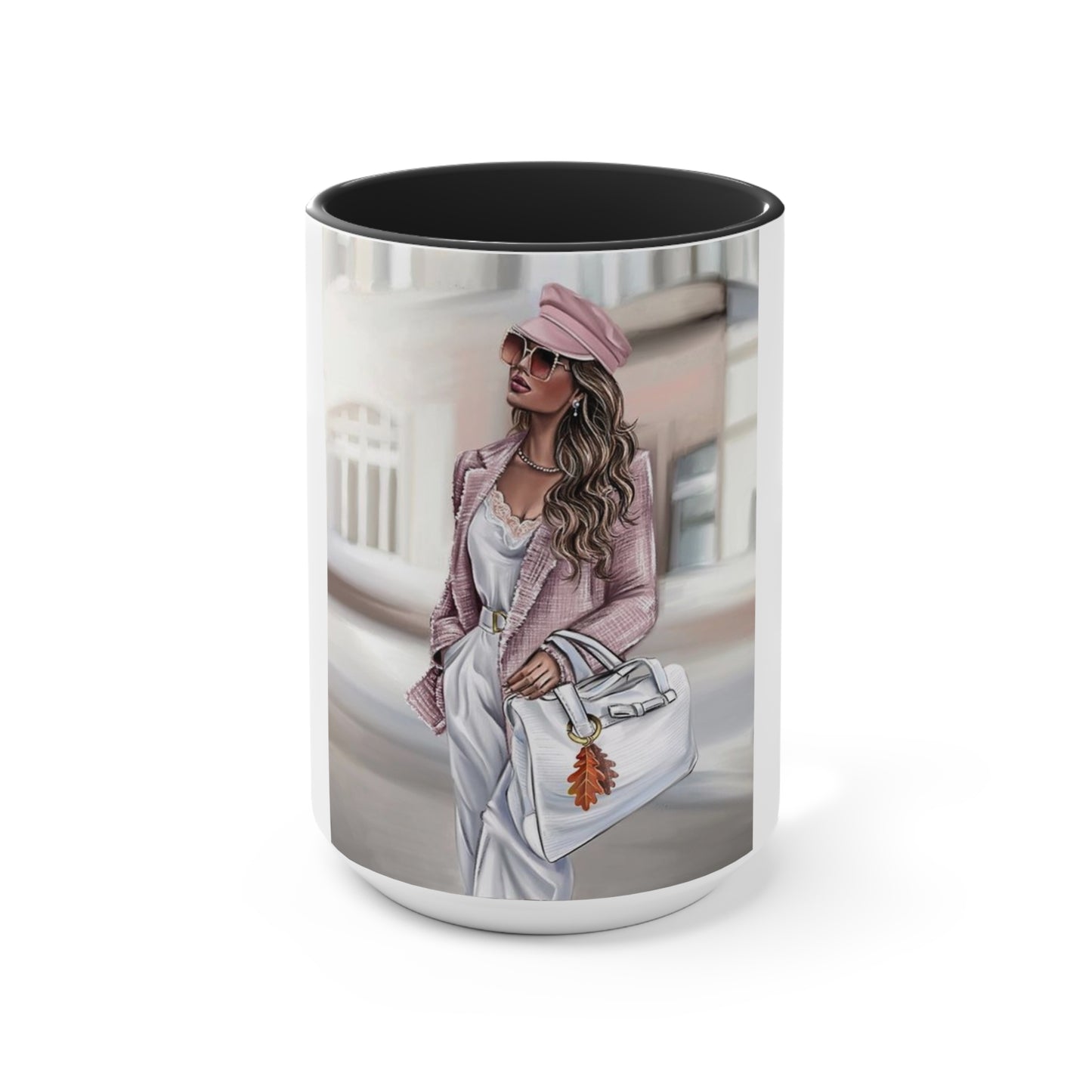 Shopping is my Love Language Accent Mug