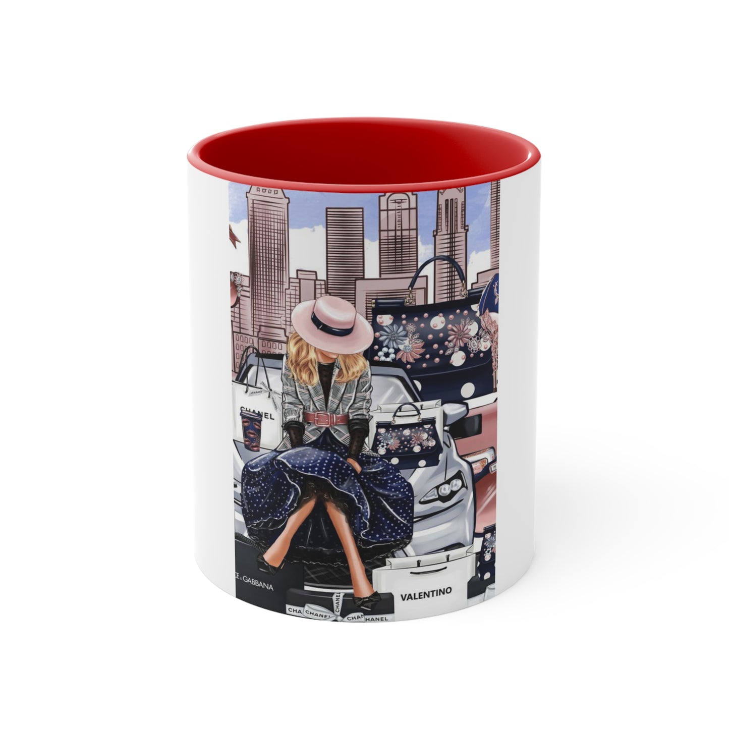 Girl Boss Accent Mug