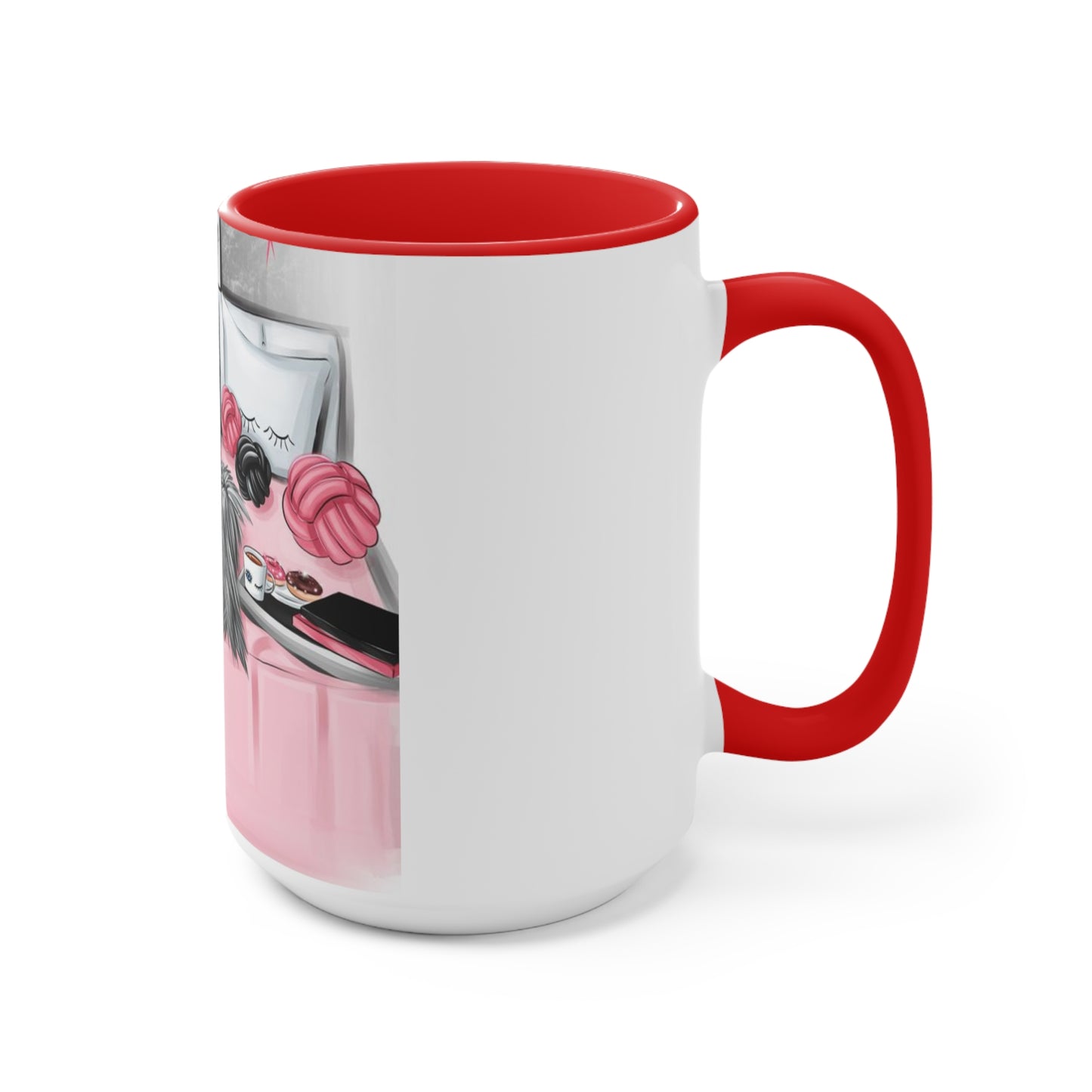 Morning Manifestations Accent Mug