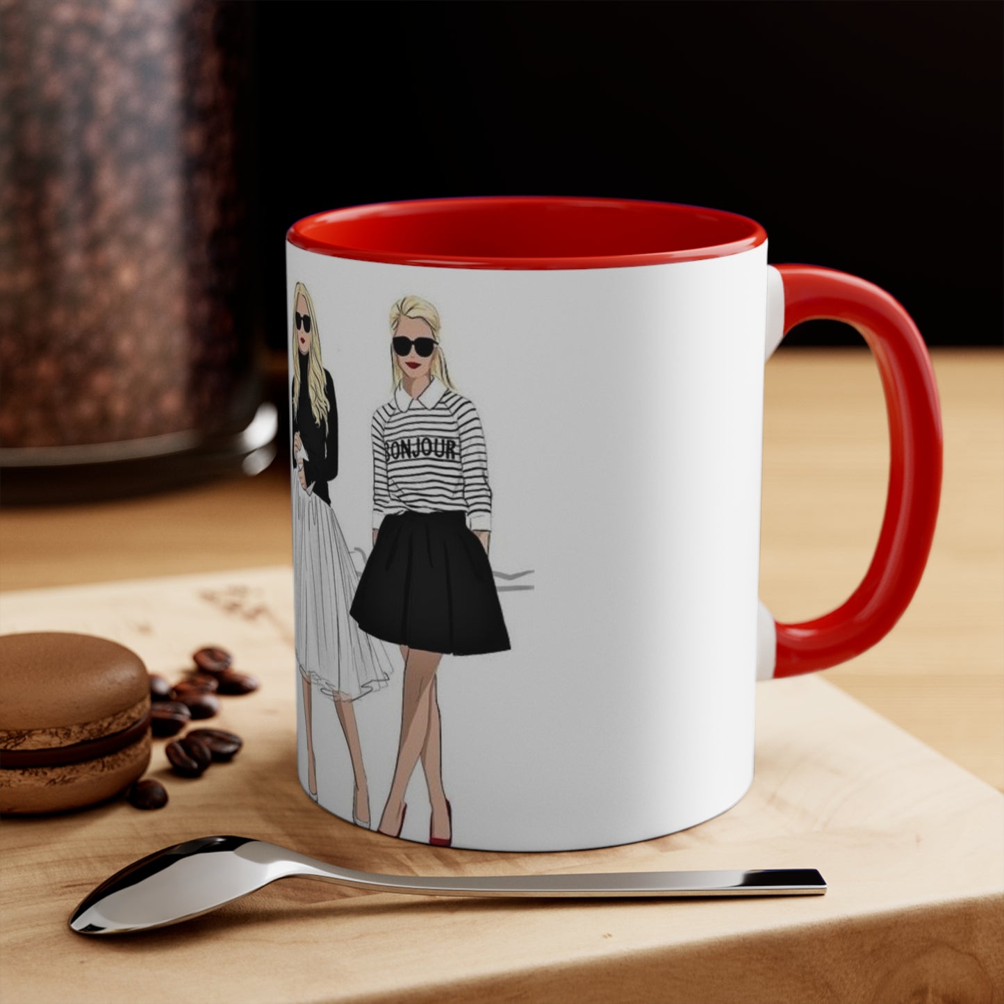 Strike a Pose Accent Mug