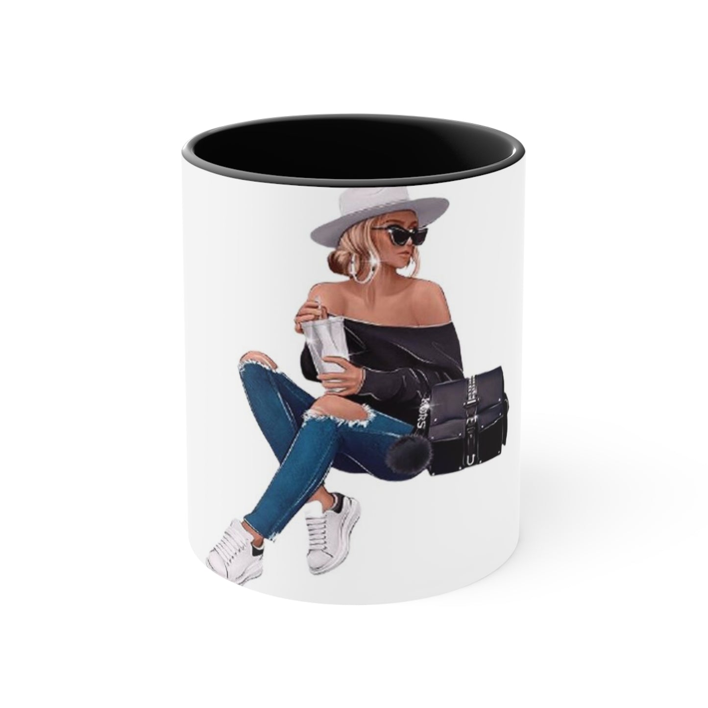 Pose Accent Mug