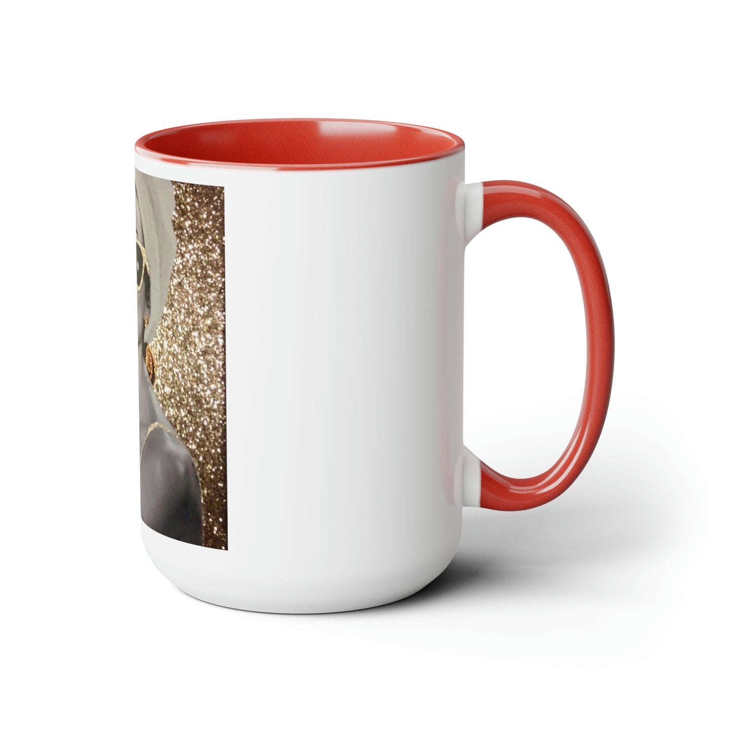 Lip Gloss Two-Tone Coffee Mugs, 15oz