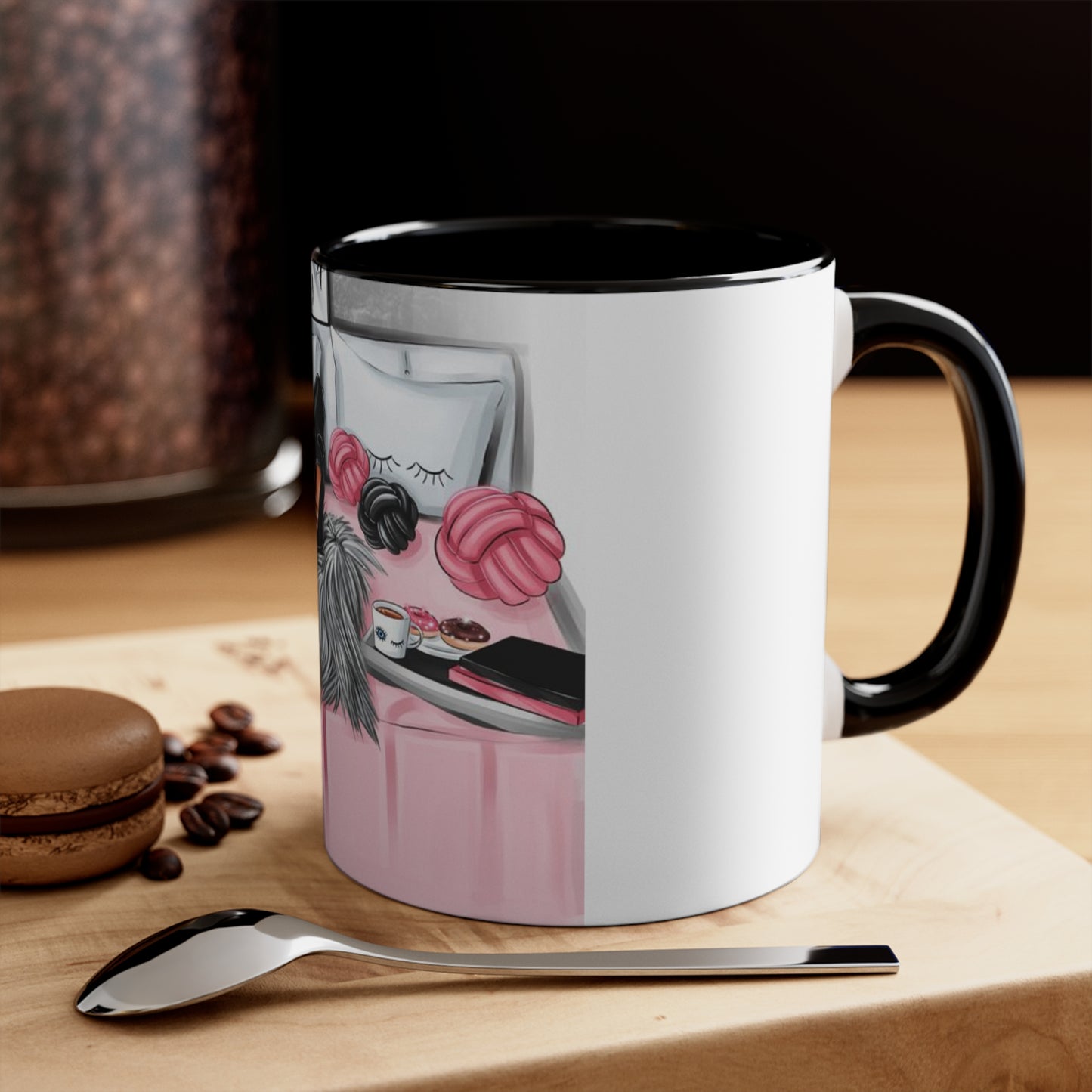 Morning Manifestations Accent Mug