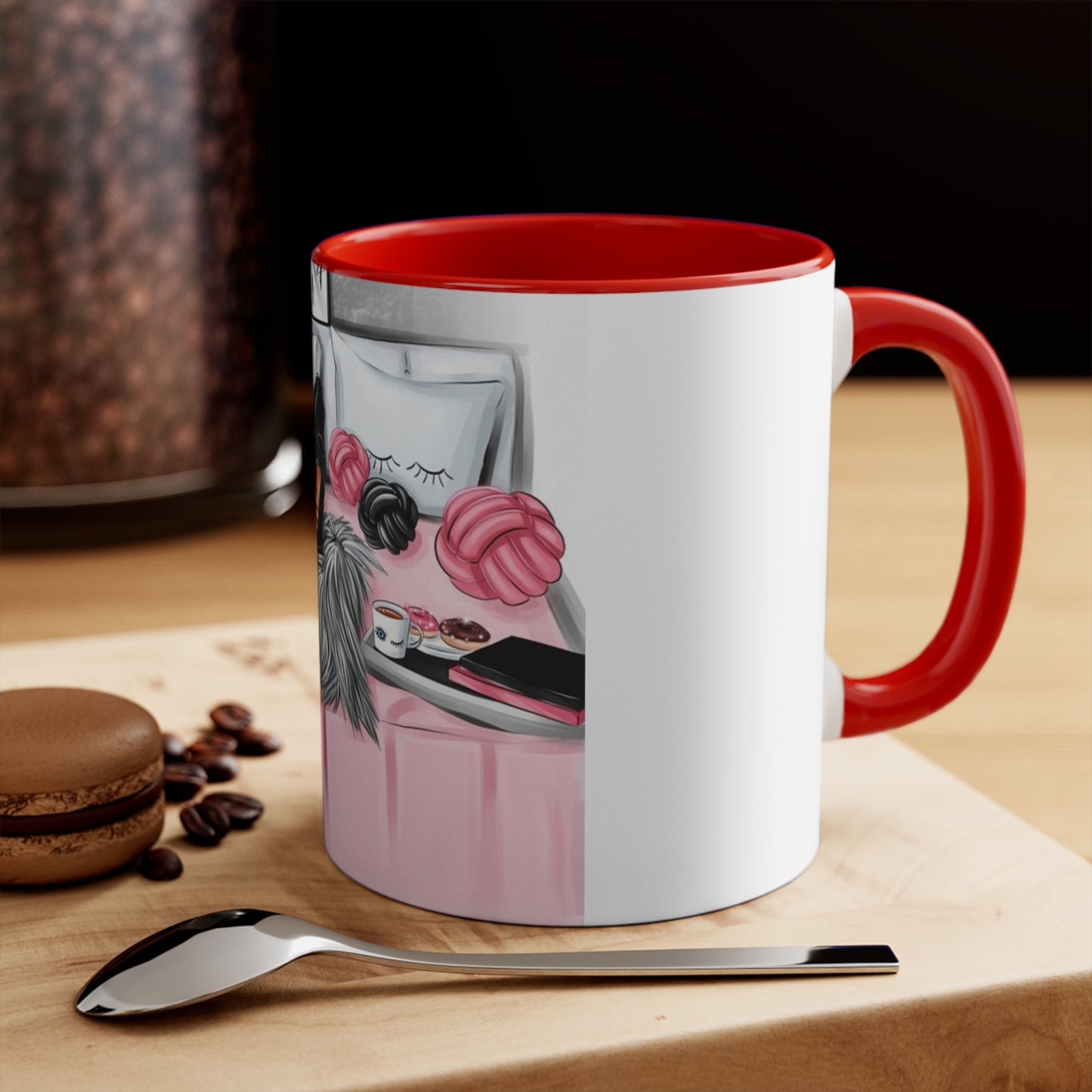 Morning Manifestations Accent Mug