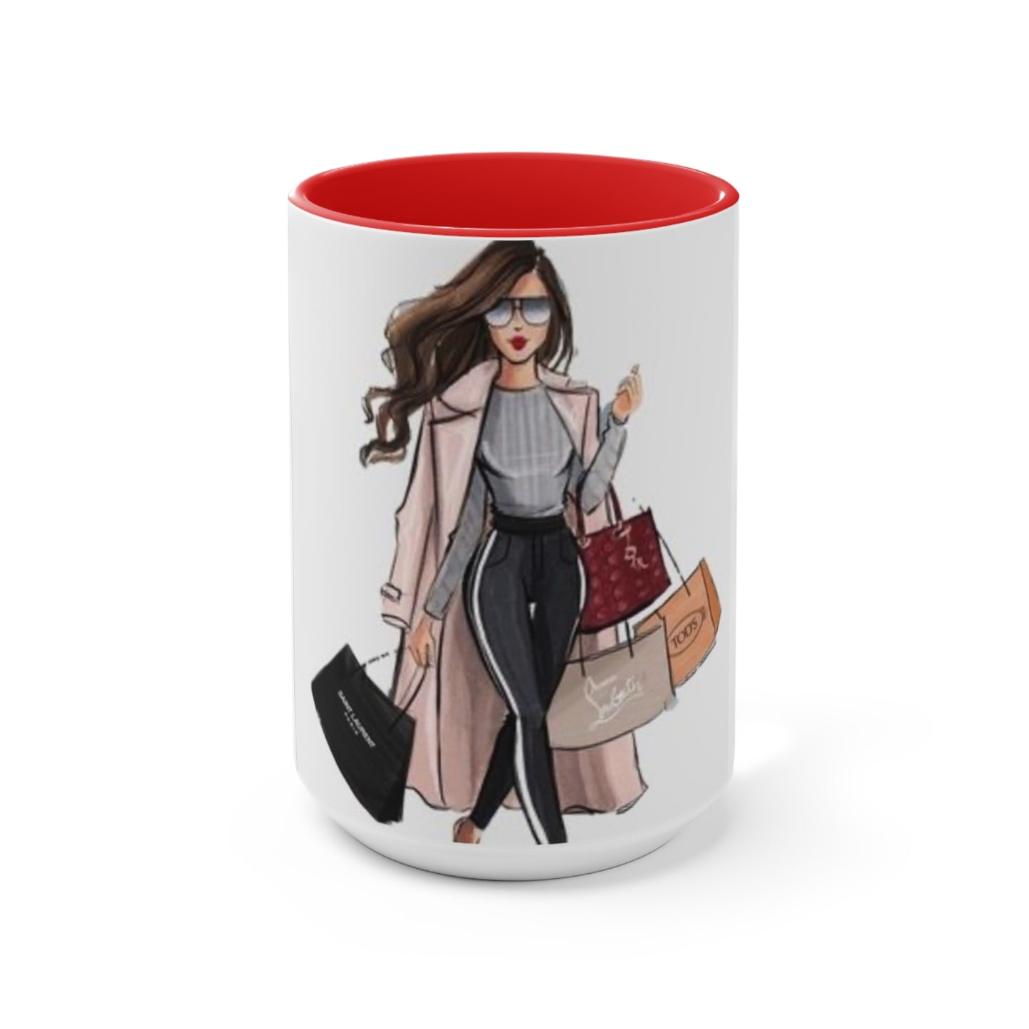 Fall in Paris Accent Mug