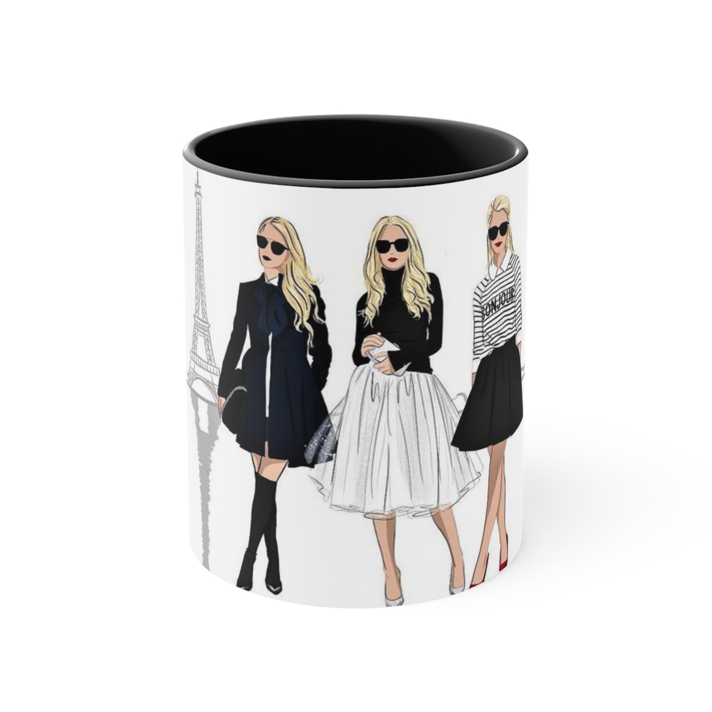 Strike a Pose Accent Mug