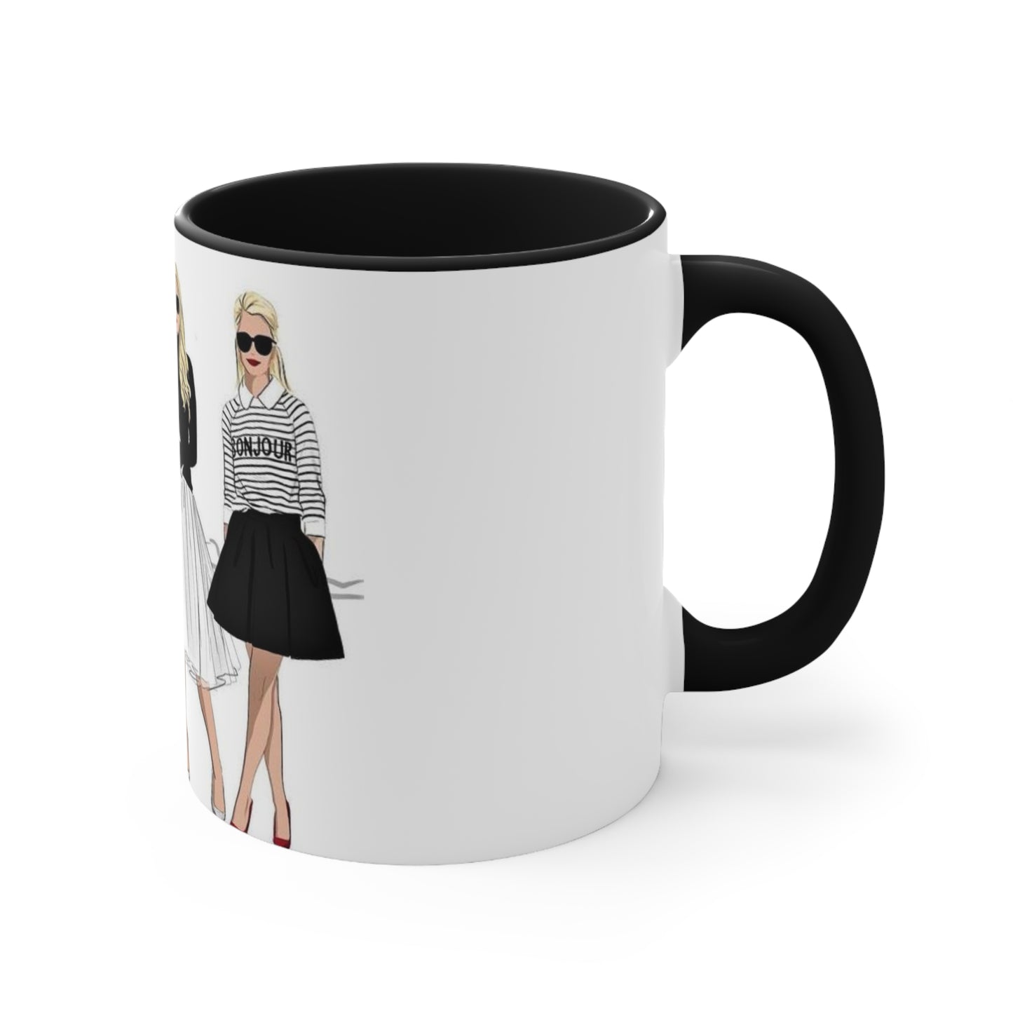 Strike a Pose Accent Mug
