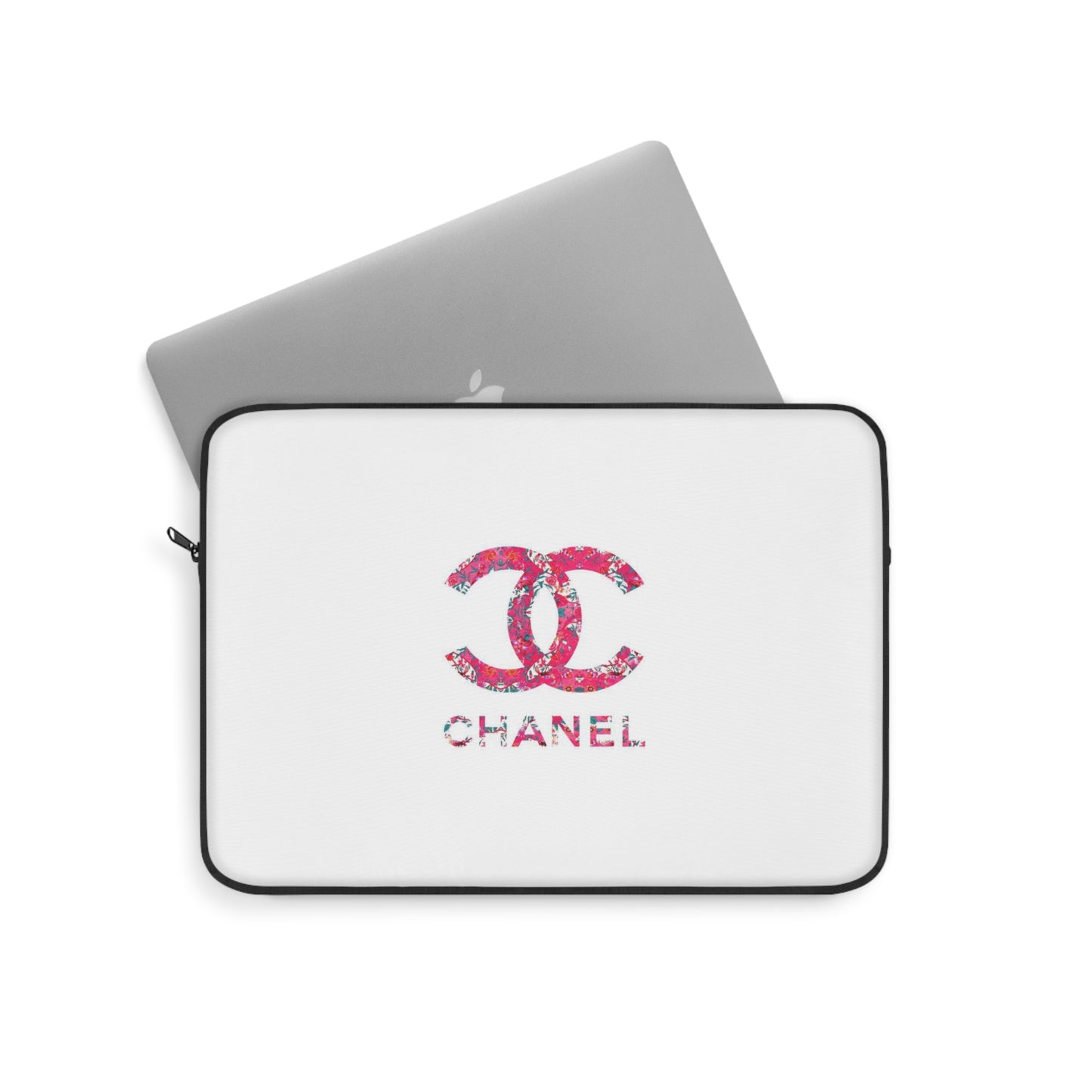 Pink Floral Laptop Sleeve