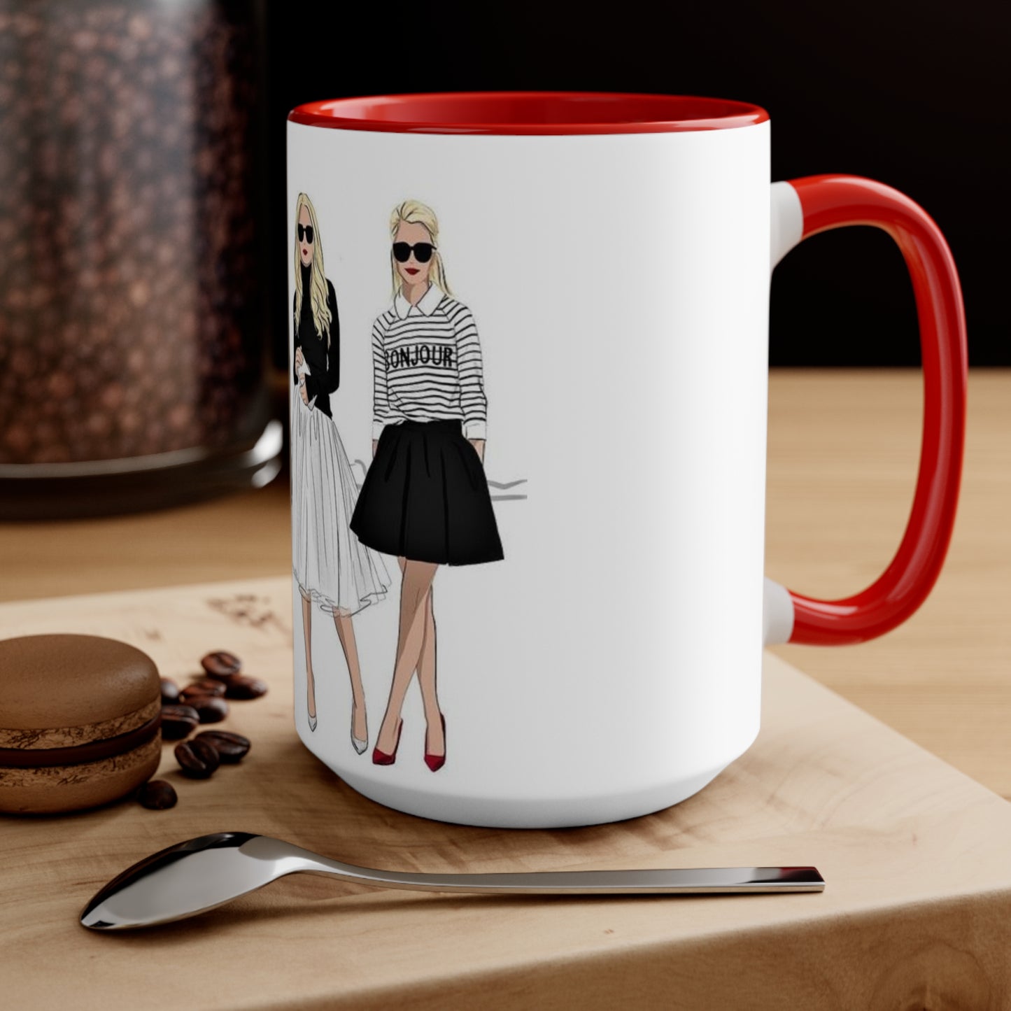 Strike a Pose Accent Mug