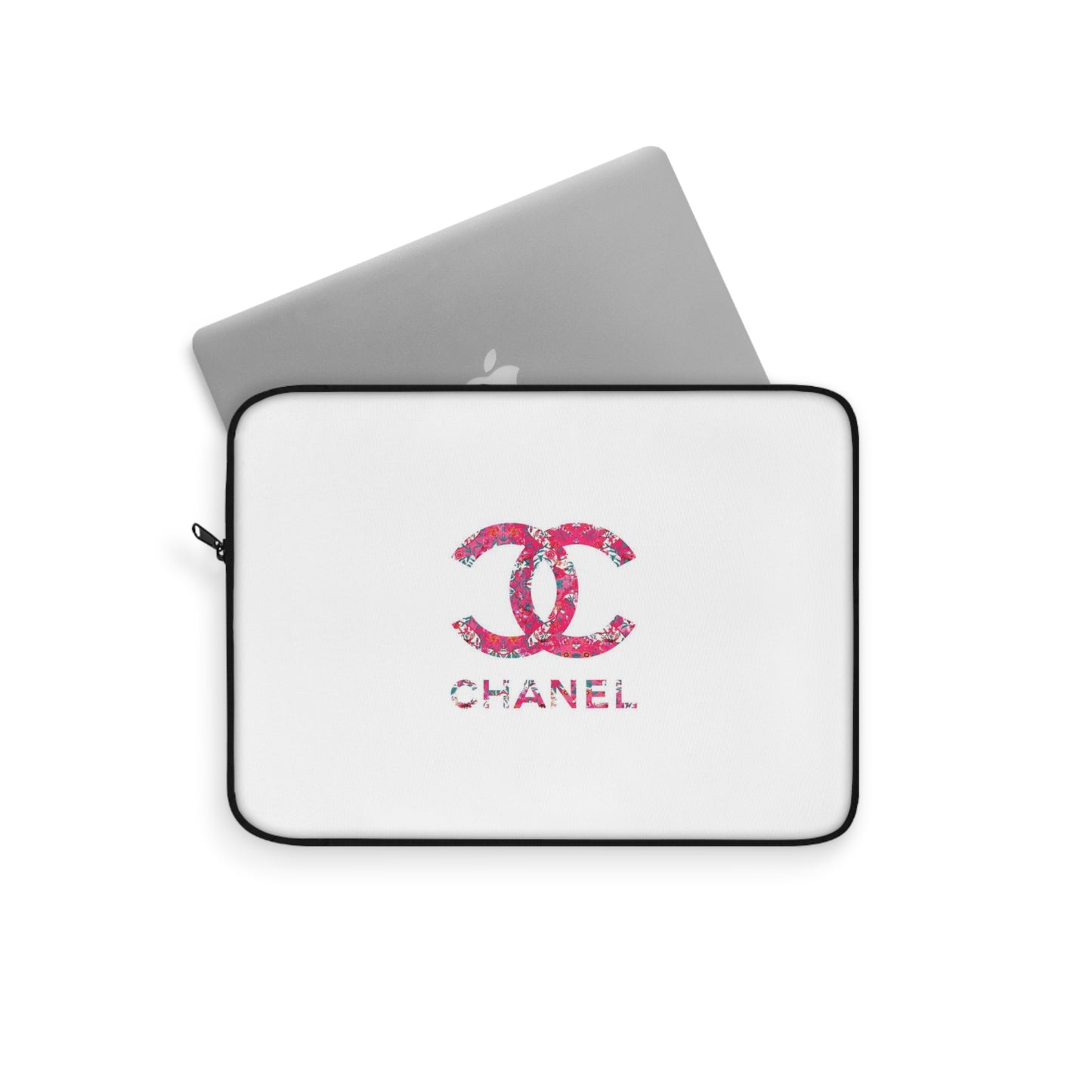 Pink Floral Laptop Sleeve
