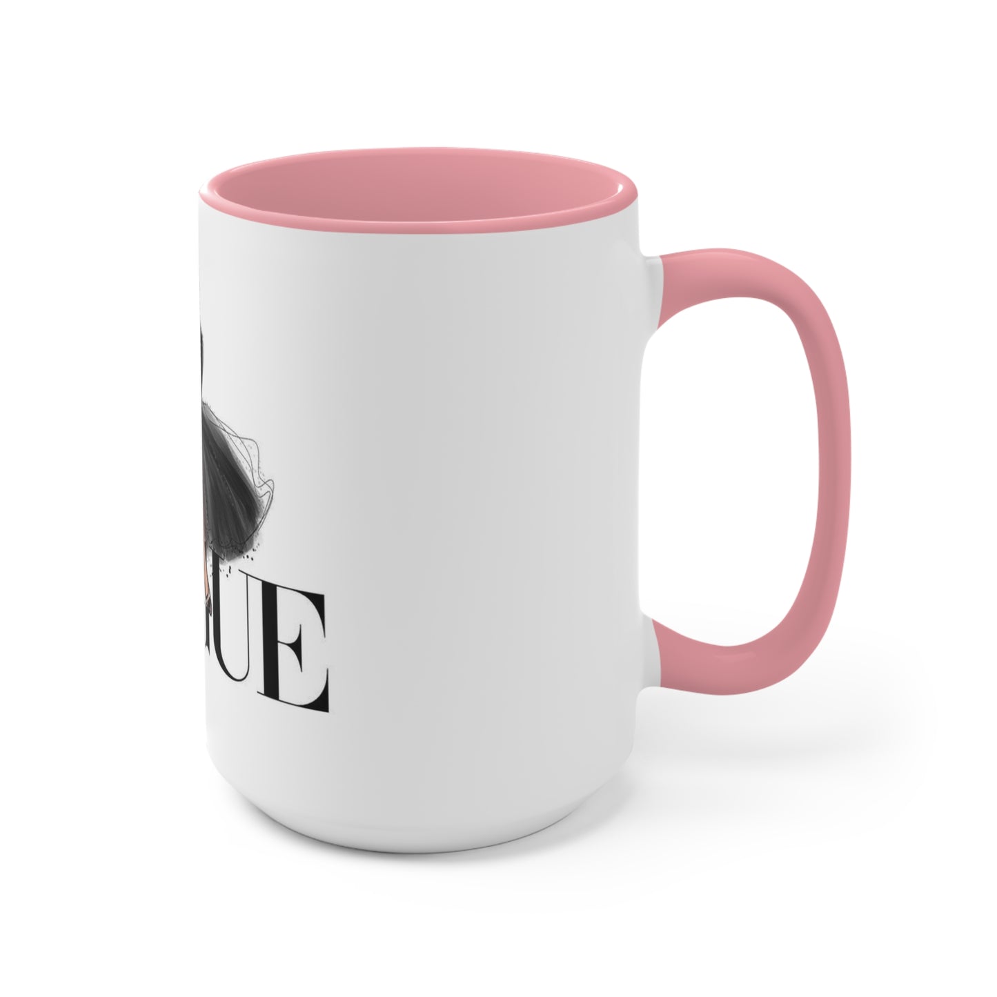 V Dress Accent Mug