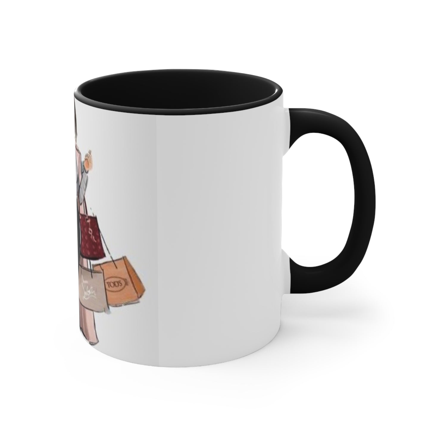 Fall in Paris Accent Mug