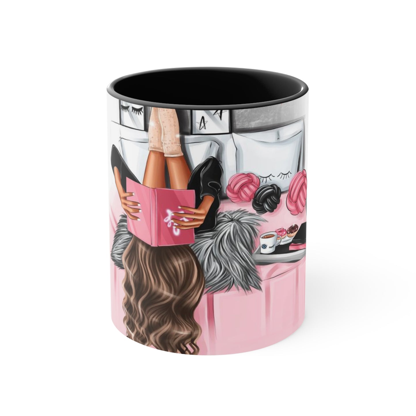 Morning Manifestations Accent Mug